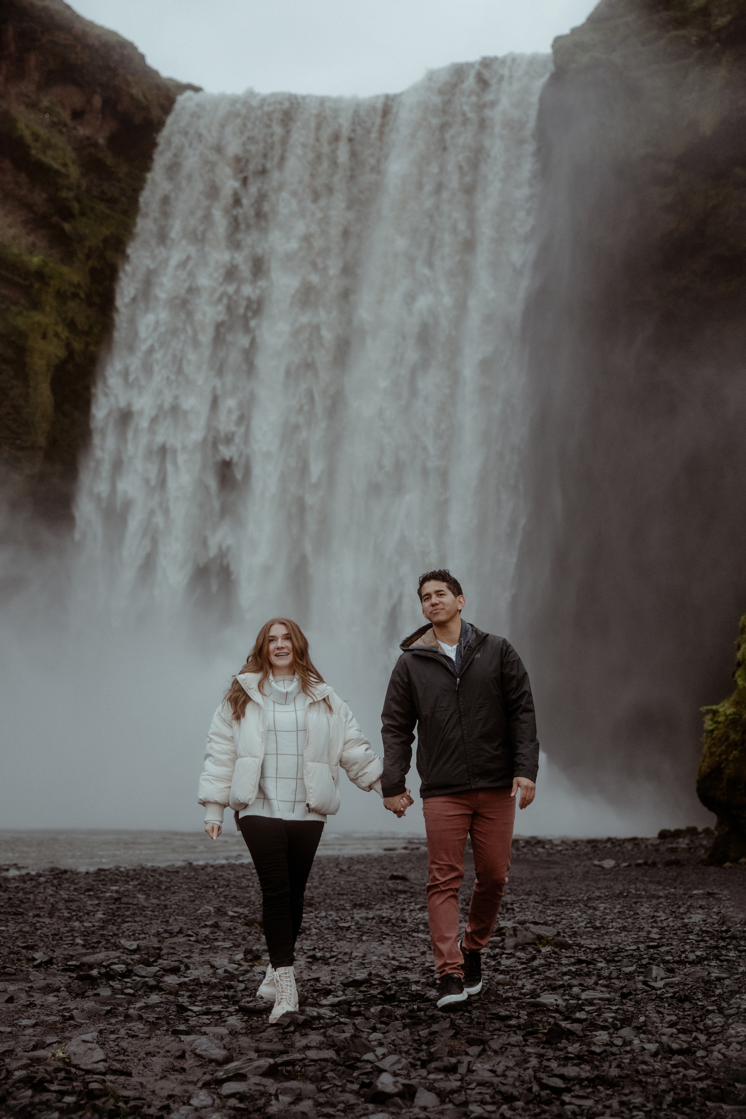 Engagement photoshoot in South Iceland. Iceland elopement photographer & videographer