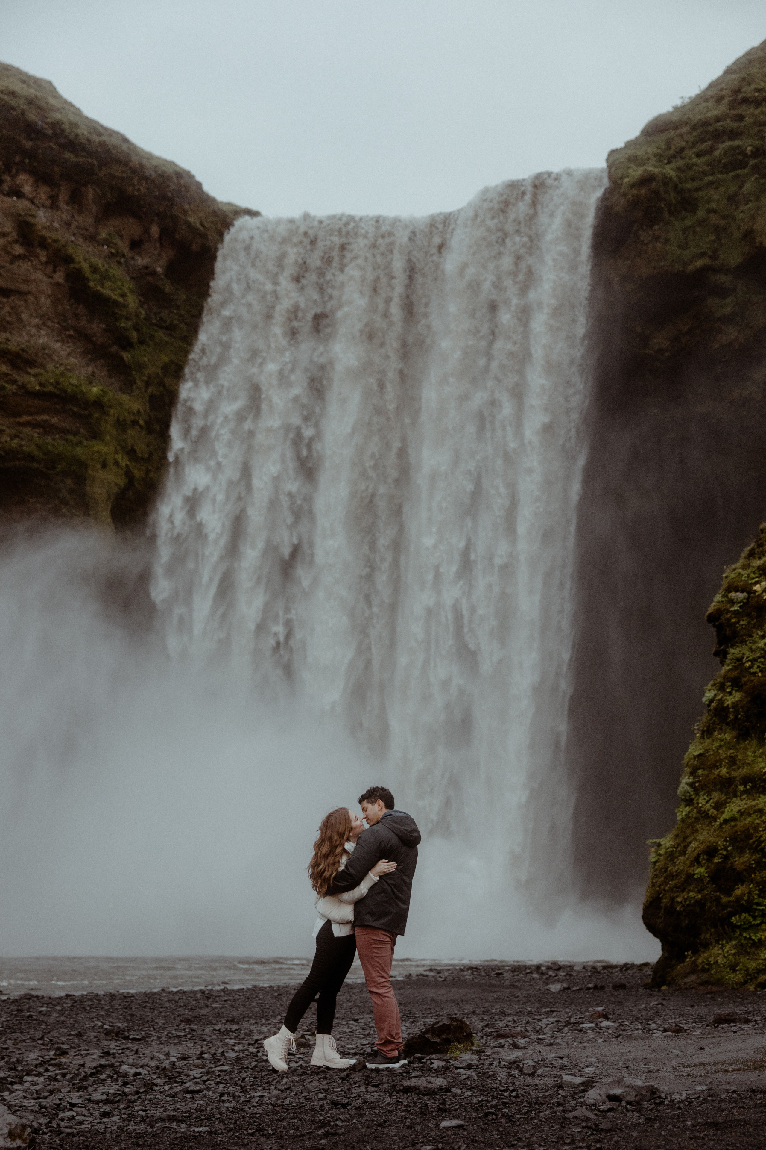Engagement photoshoot in South Iceland. Iceland elopement photographer & videographer