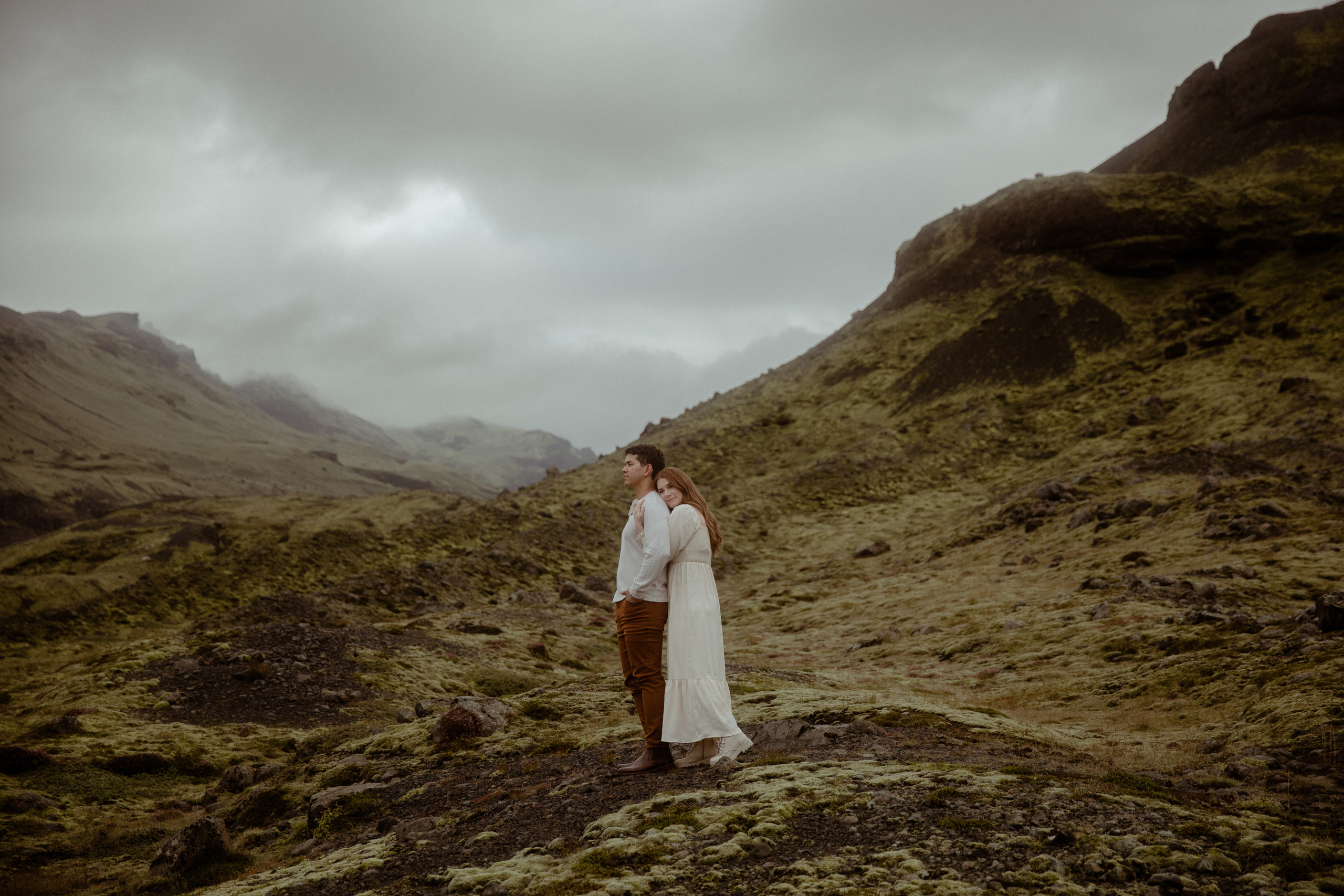 Engagement photoshoot in South Iceland. Iceland elopement photographer & videographer
