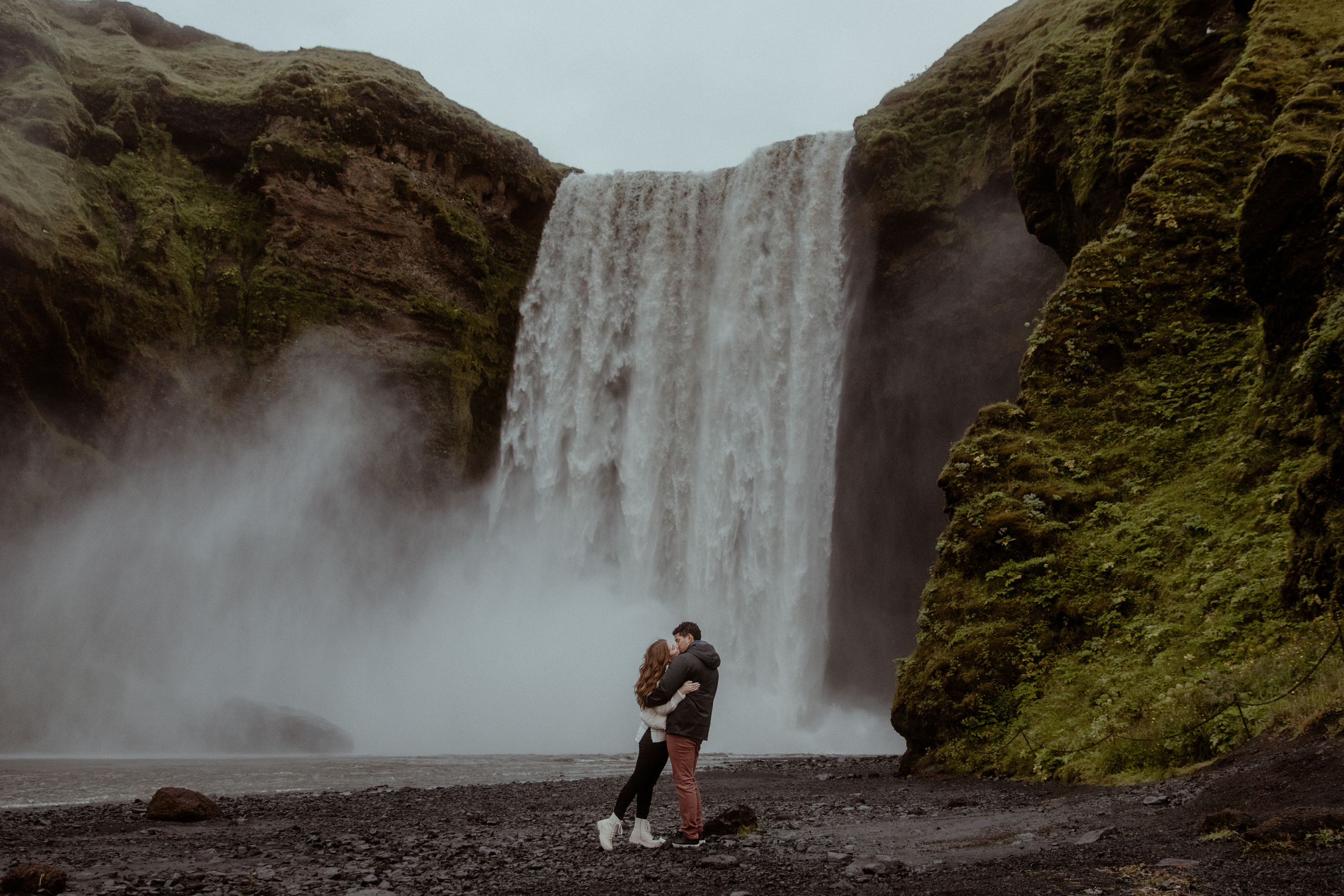Engagement photoshoot in South Iceland. Iceland elopement photographer & videographer
