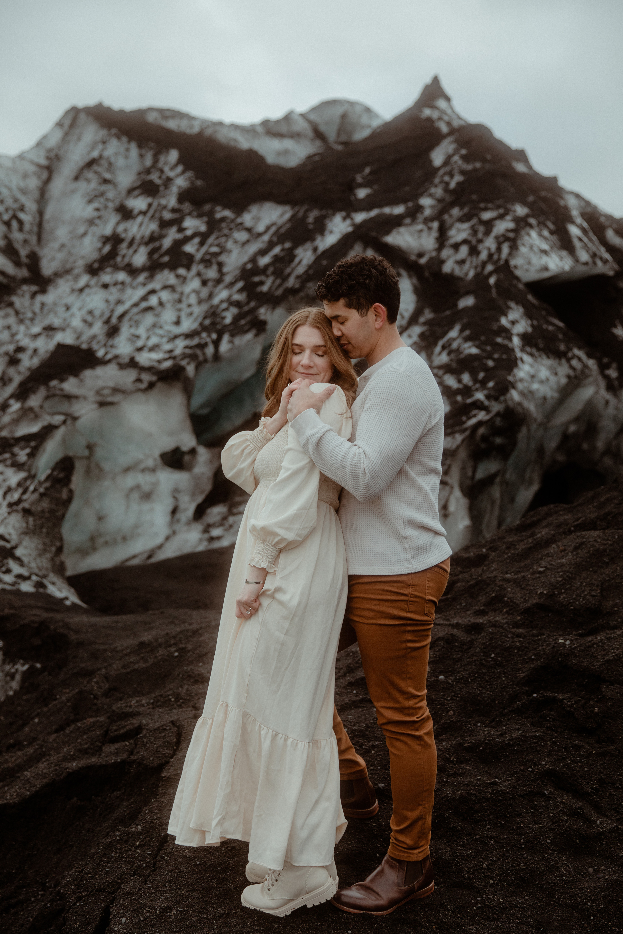 Engagement photoshoot in South Iceland. Iceland elopement photographer & videographer