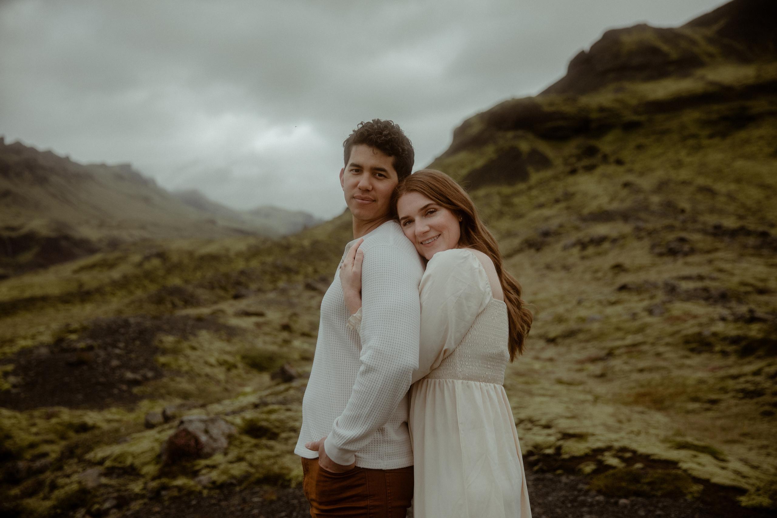 Engagement photoshoot in South Iceland. Iceland elopement photographer & videographer