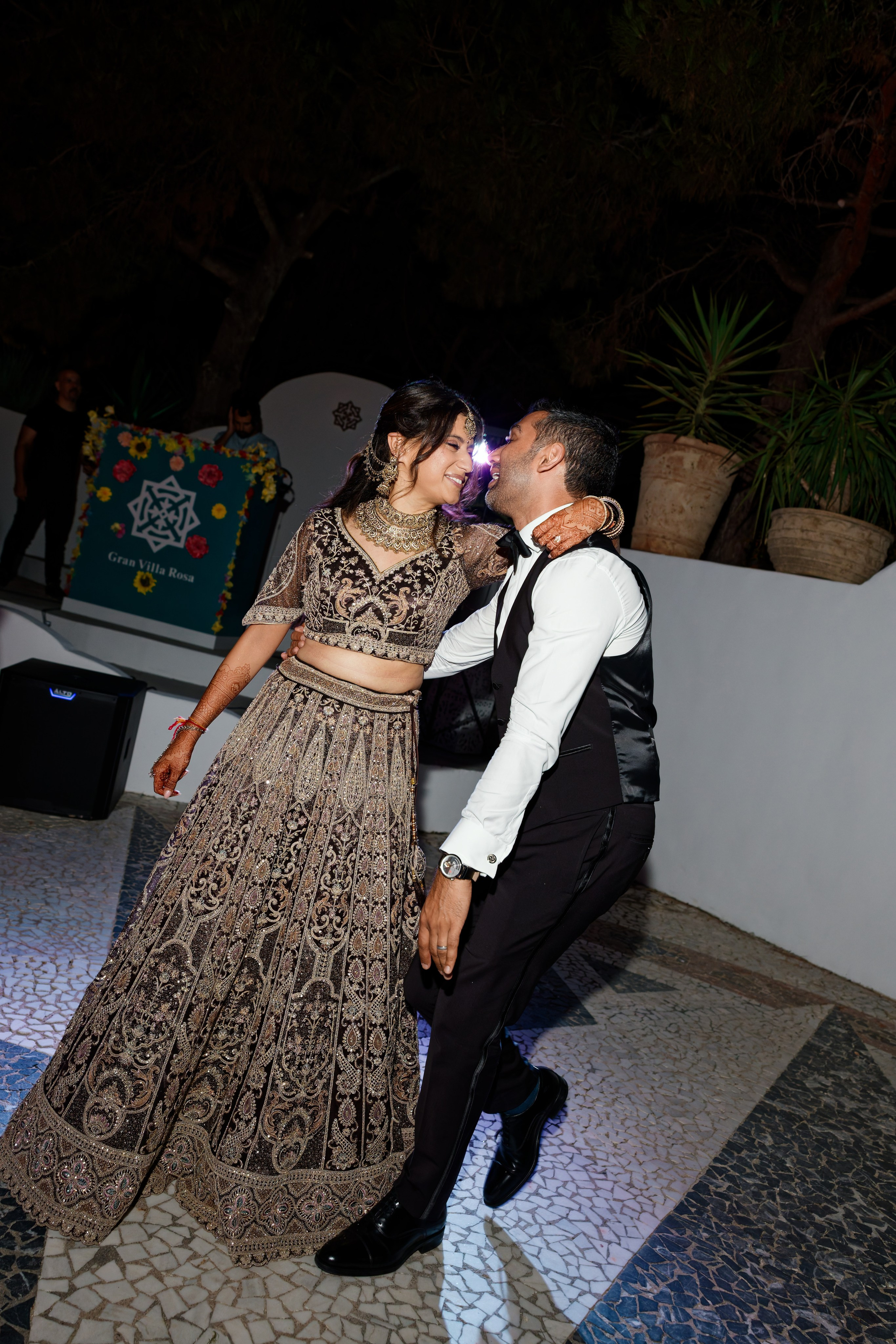 Indian wedding at Gran Villa Rosa, Barcelona