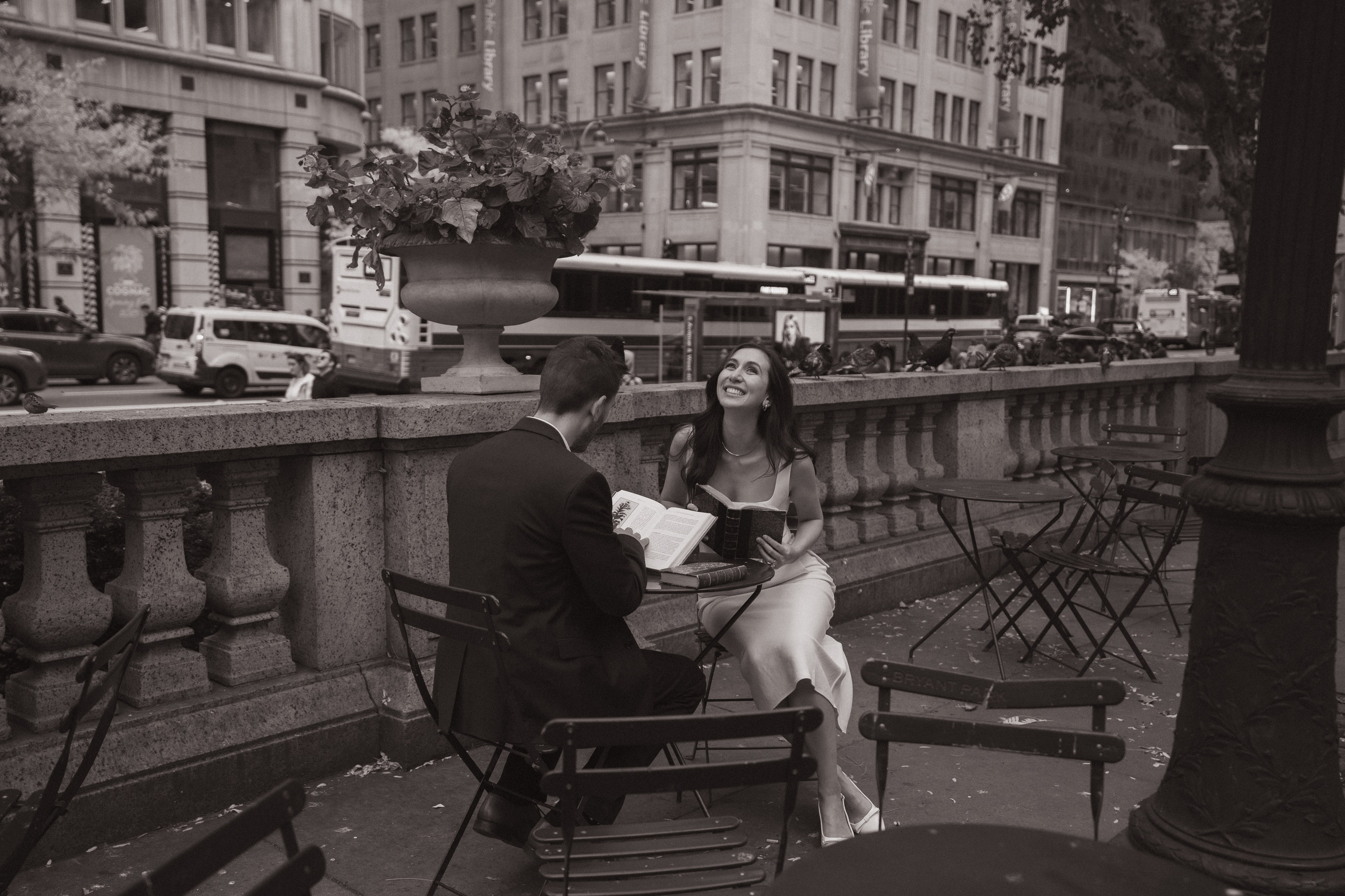 Library love story. New York + destination photographer