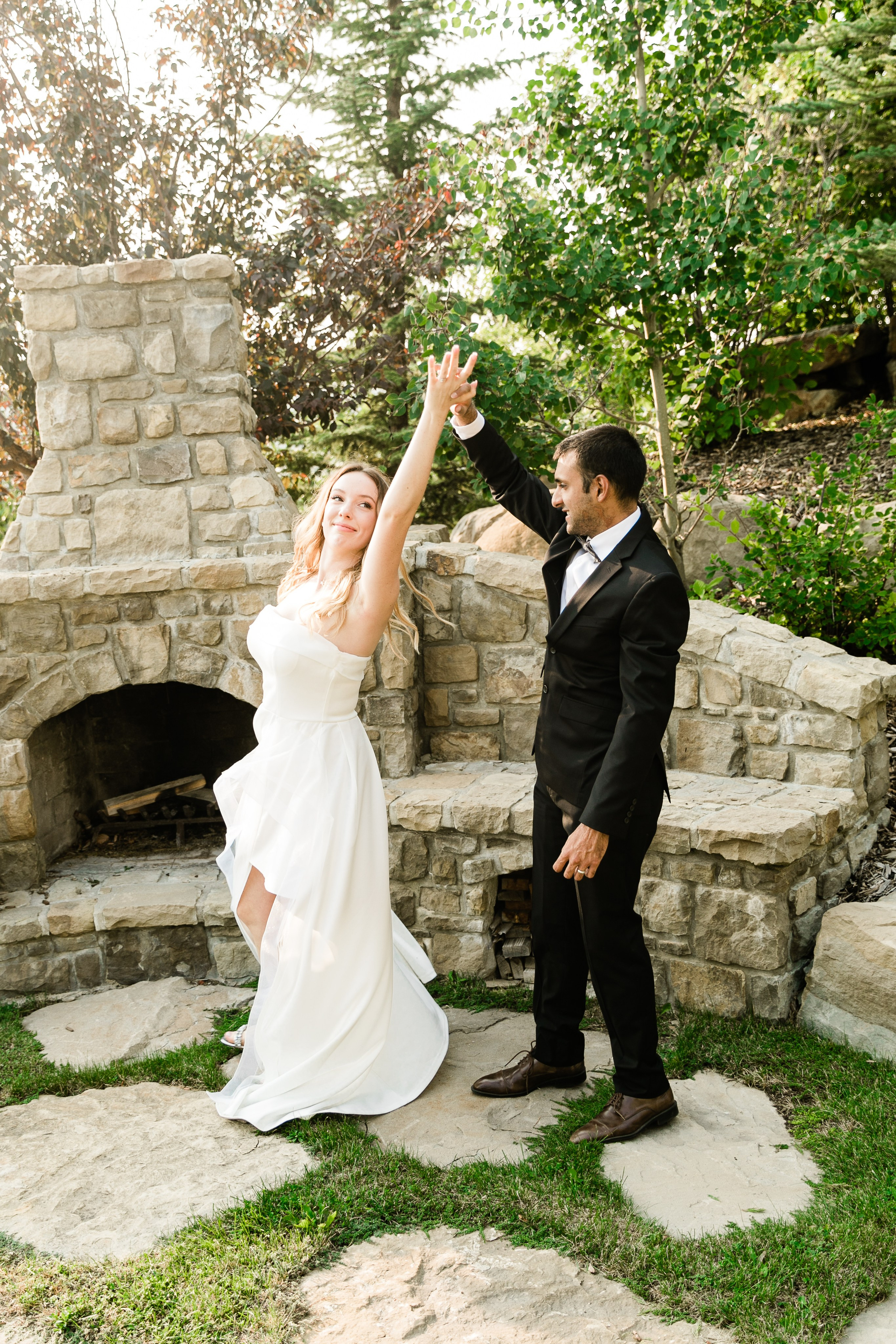 Assif & Vanessa Backyard Wedding. Ching Li Photography