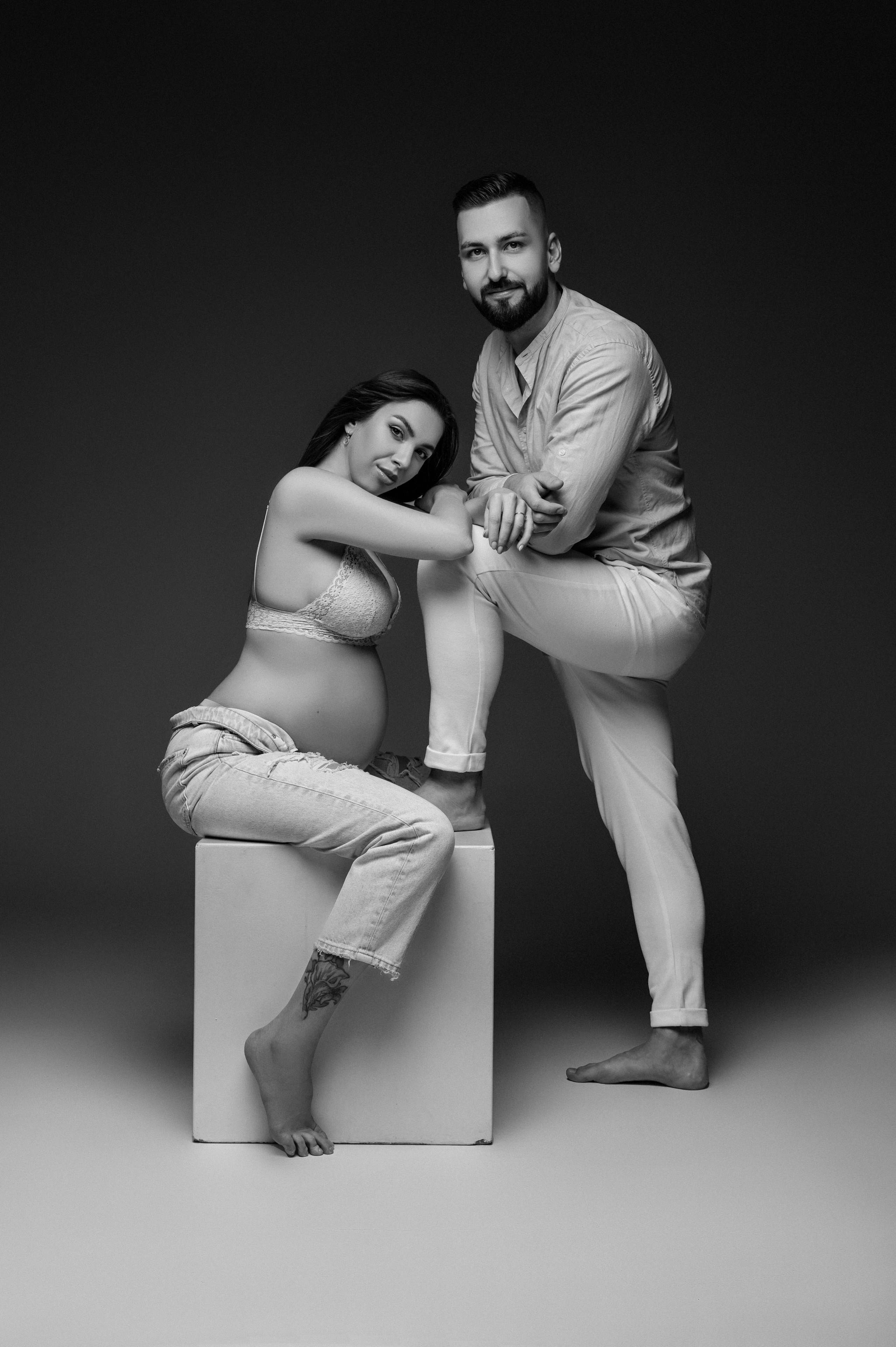 Sandra & Andrej. Krása tehotenstva v objektíve — Maria Milosovic, tehotenská fotografka