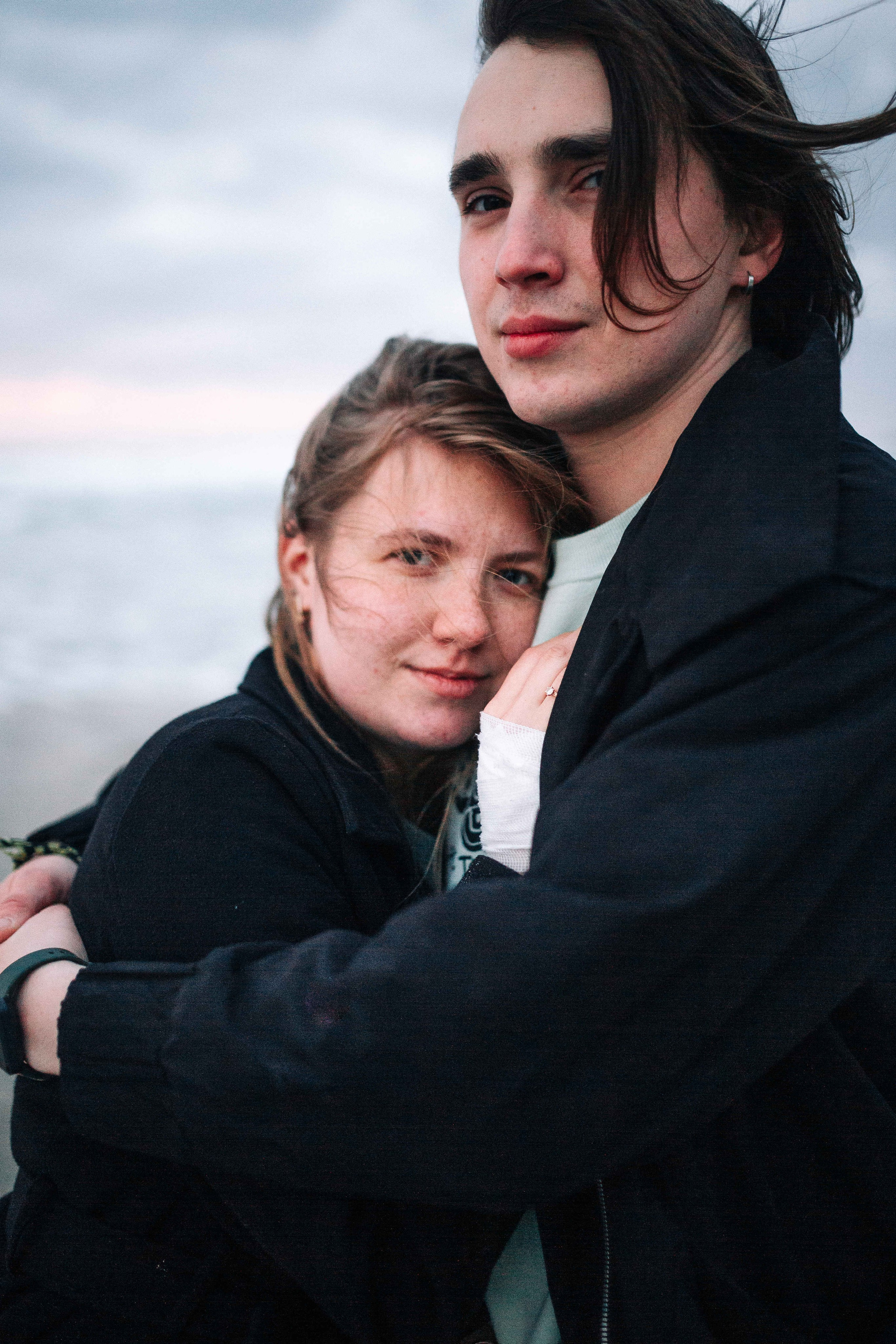 WINTER IN NETANYA. PHOTOGRAPHER IN ISRAEL