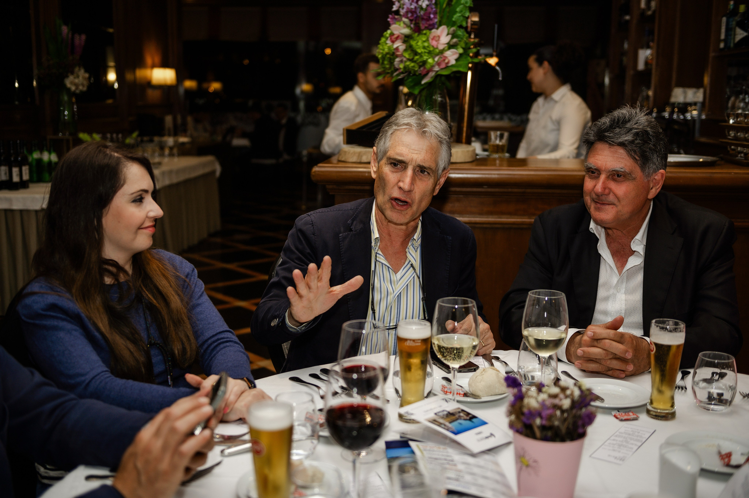 Corporate party at the restaurant — Pharma. Ваш фотограф в Лиссабоне — Анна Белова