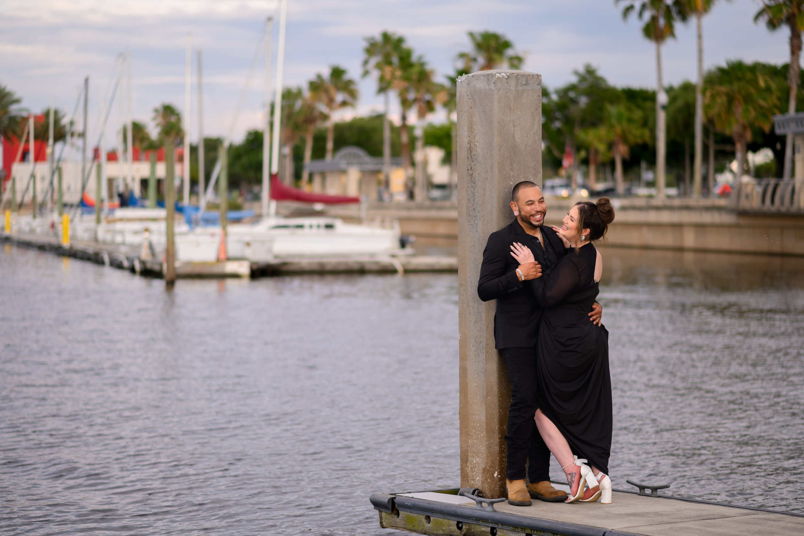 Engagement Session — Downtown Sanford, Florida,