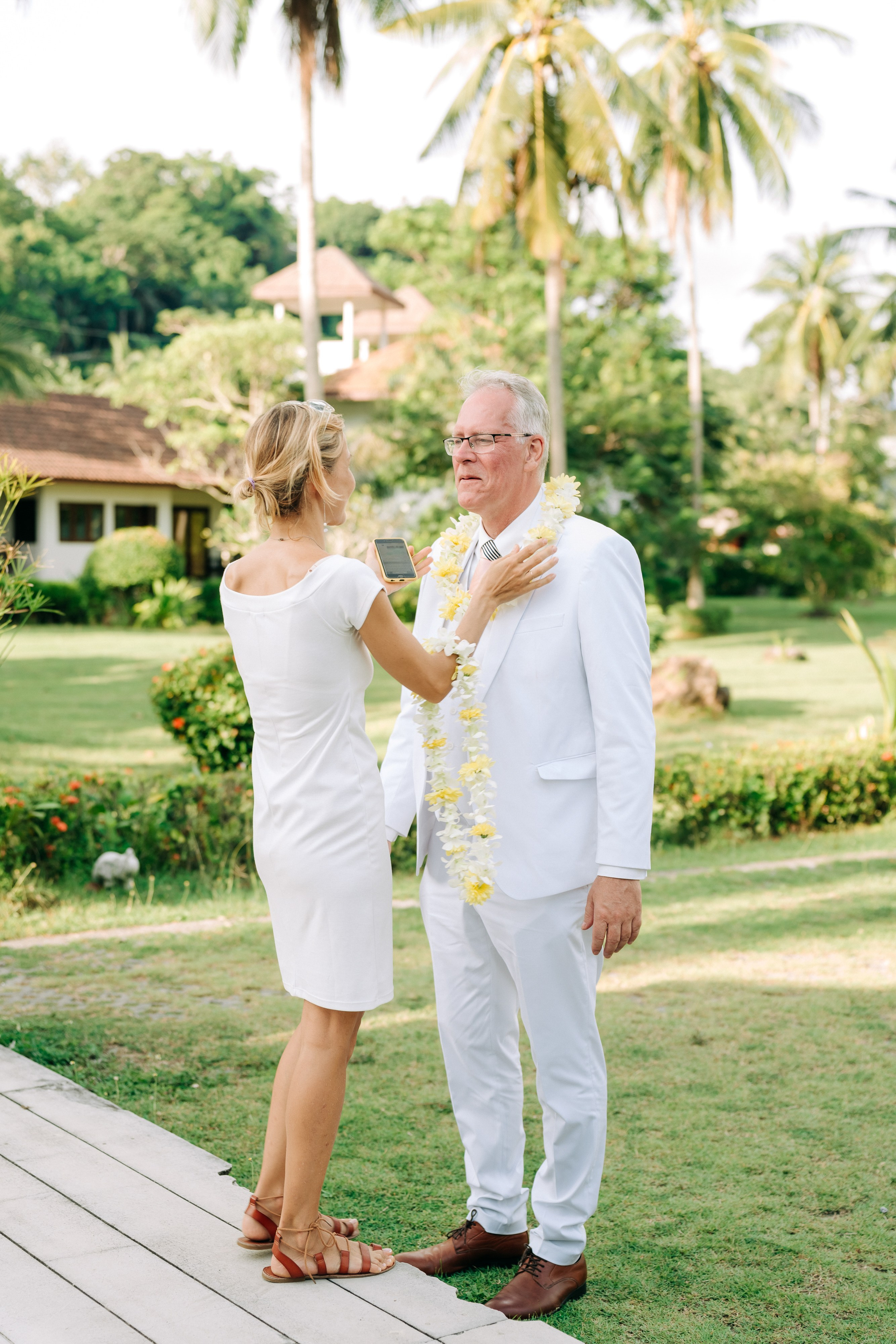 Photo. Буддийская свадебная церемония на Самуи, Таиланд