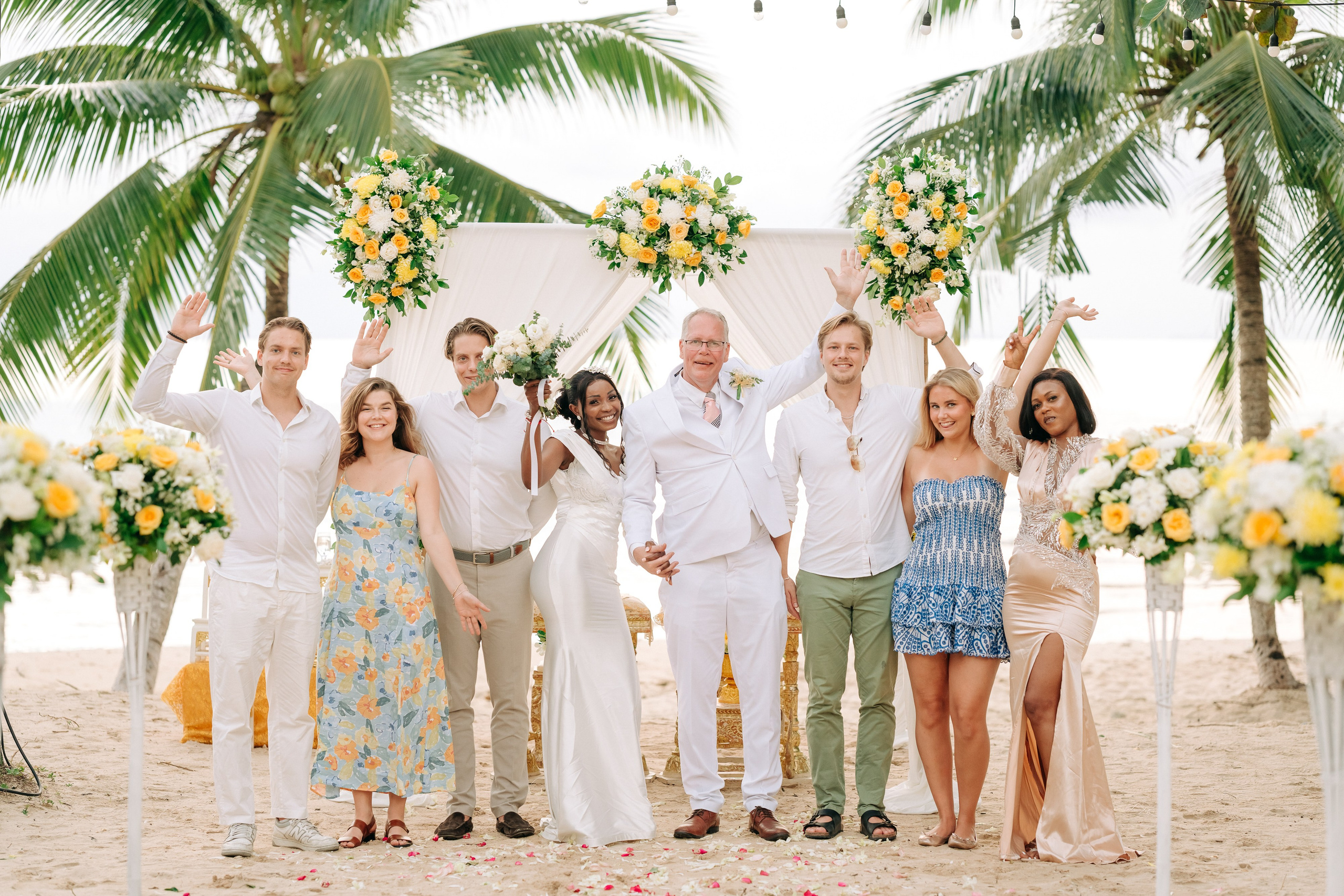 GRACE & MARTIN. Буддийская свадебная церемония на Самуи, Таиланд