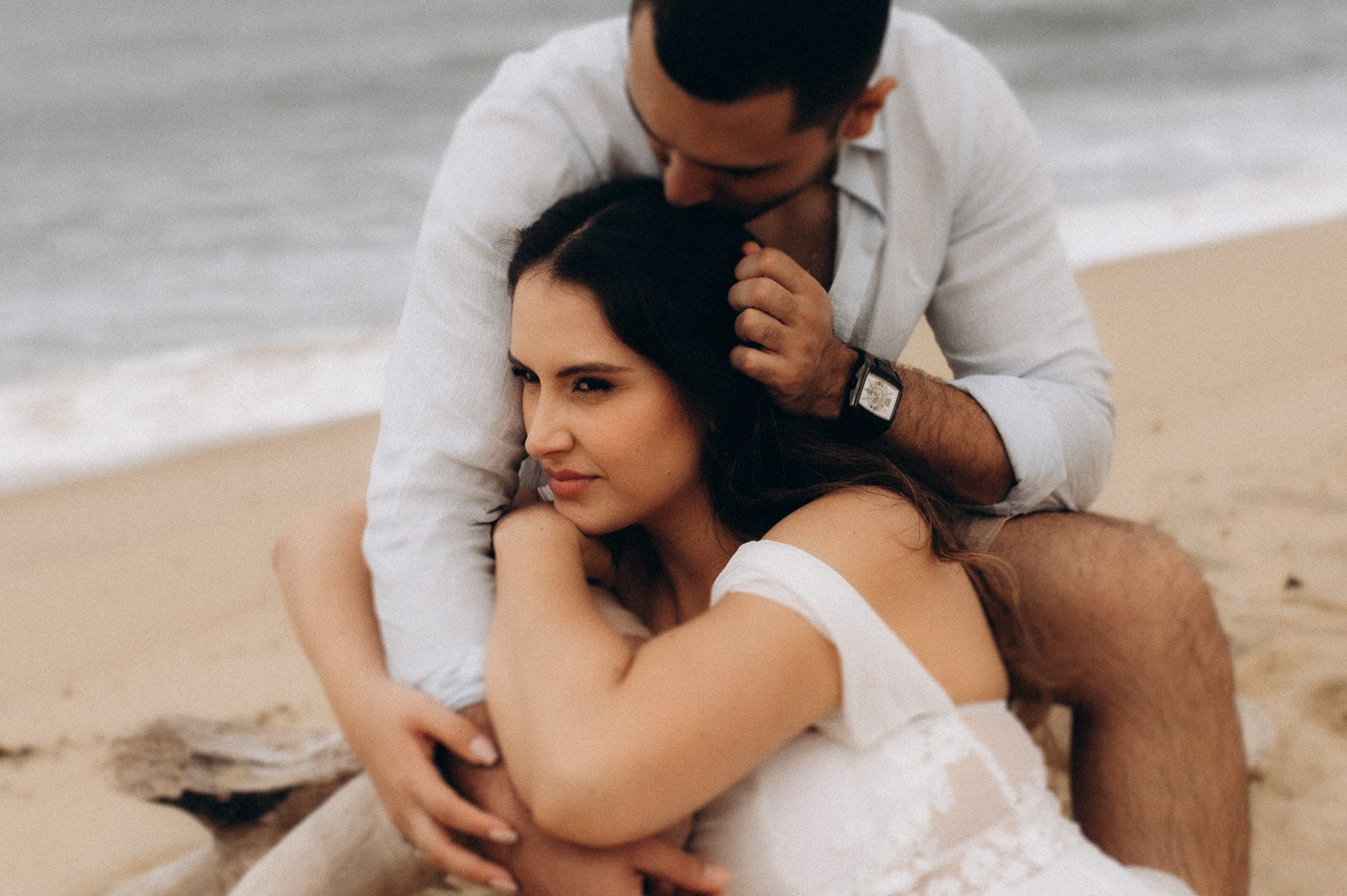 Samantha & Juliano | Ensaio de Casal na Praia de Ubatuba