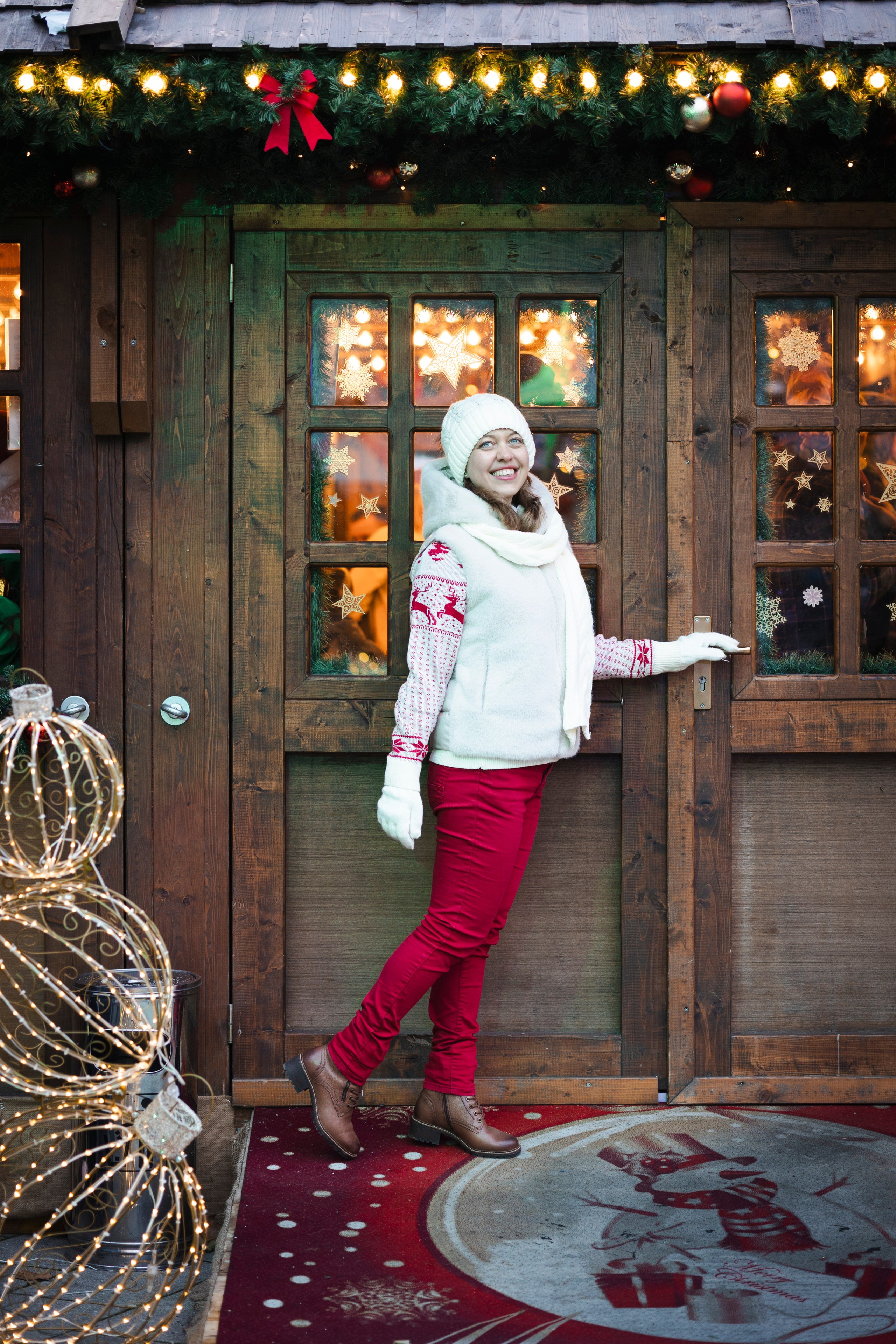 Nadja and Christmas. Photographer in Munich