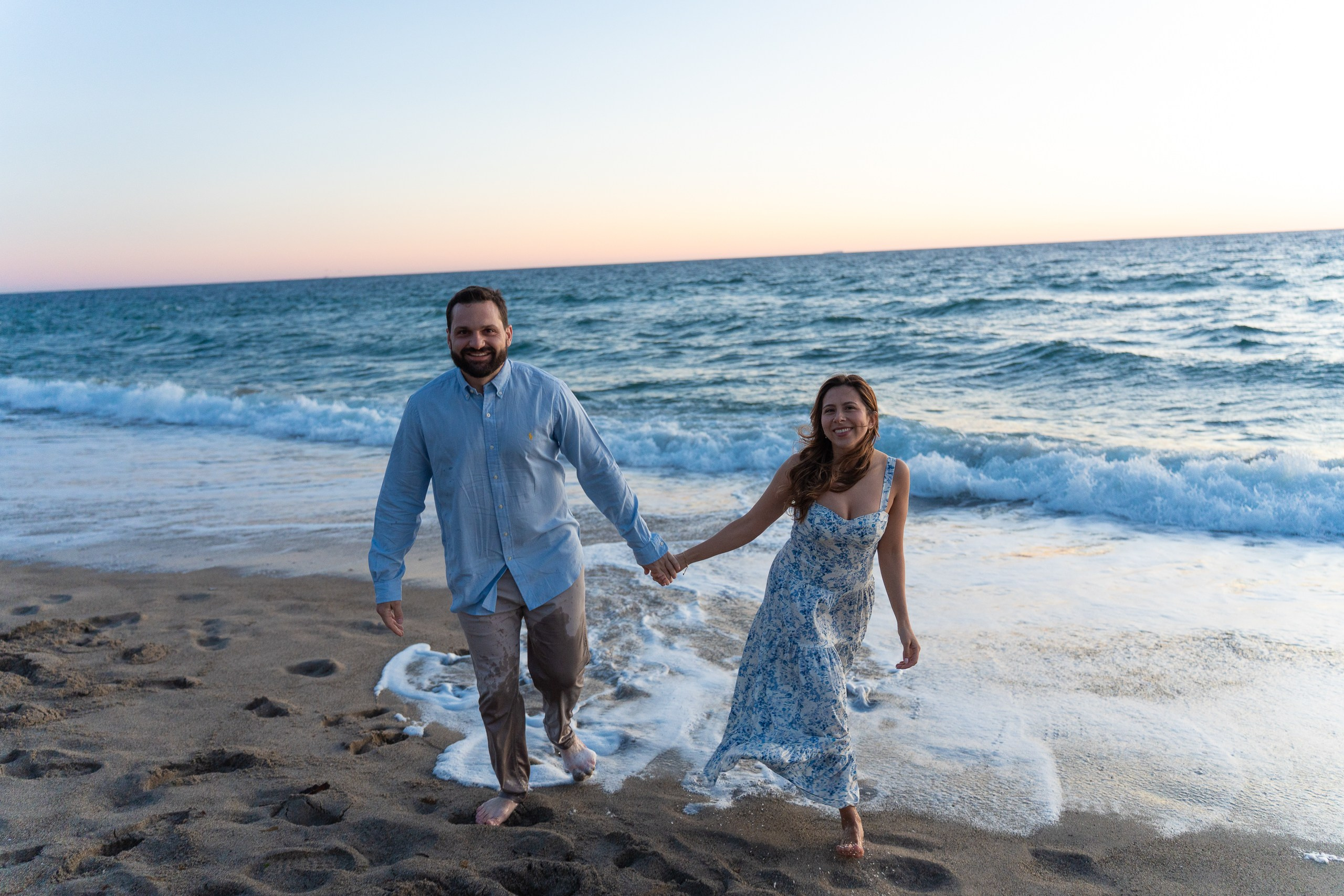 Point Dume Malibu Engagement Photography