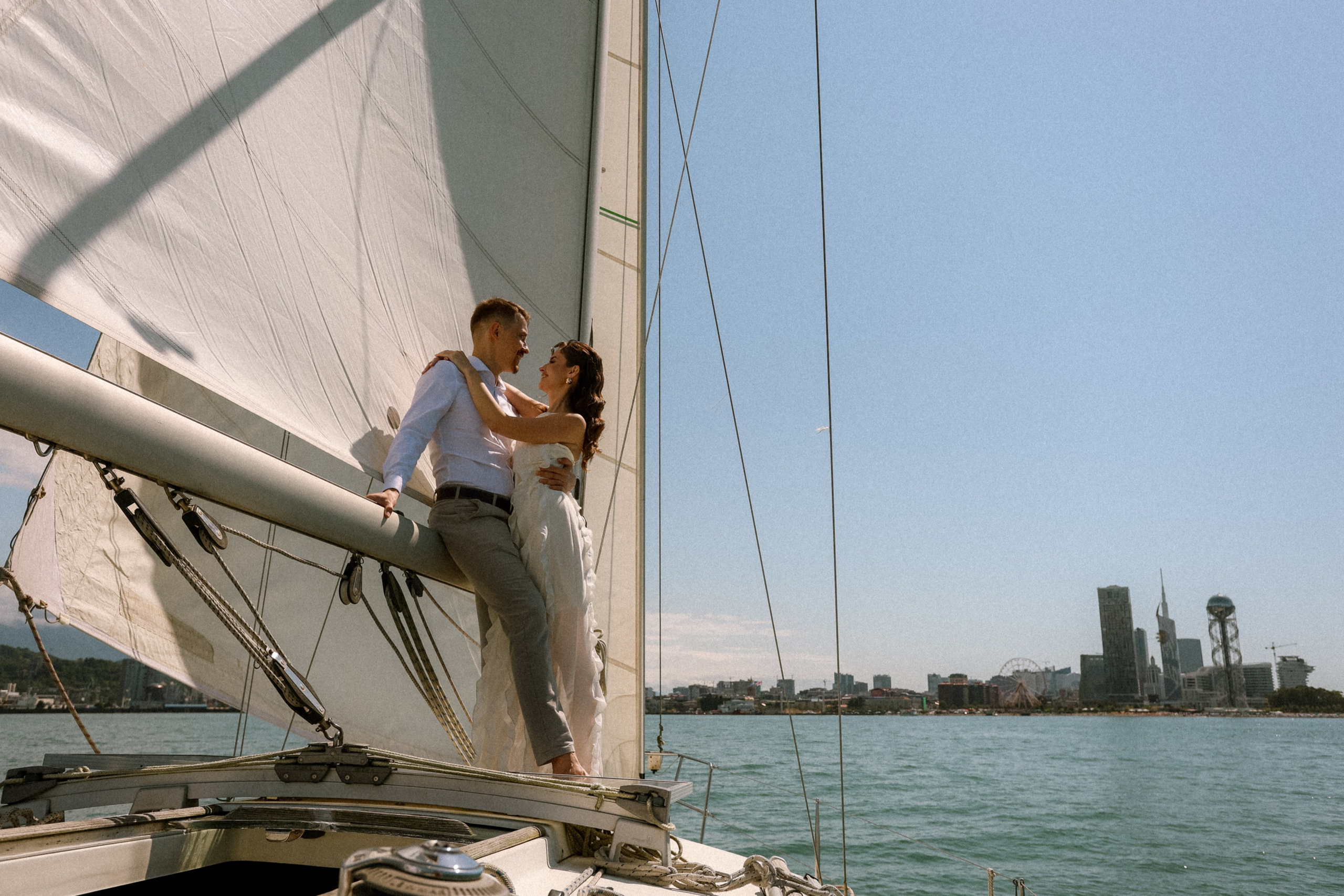 Яхта. Парус. Свадебный, семейный и детский фотограф в Беларуси и за ее пределами