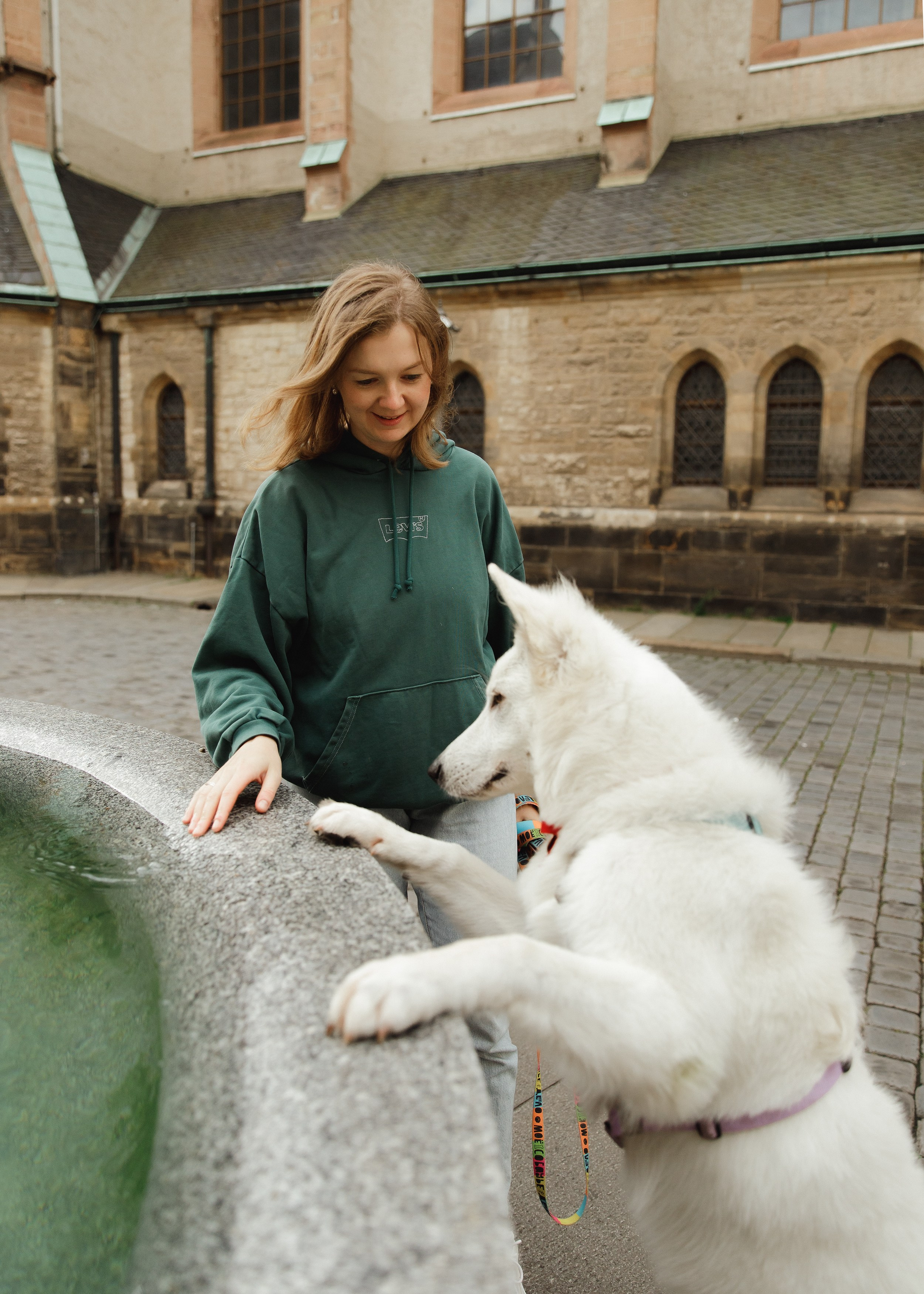 Astra in Leipzig. Kaja | fotograf we Wrocławiu | ludzie i psy