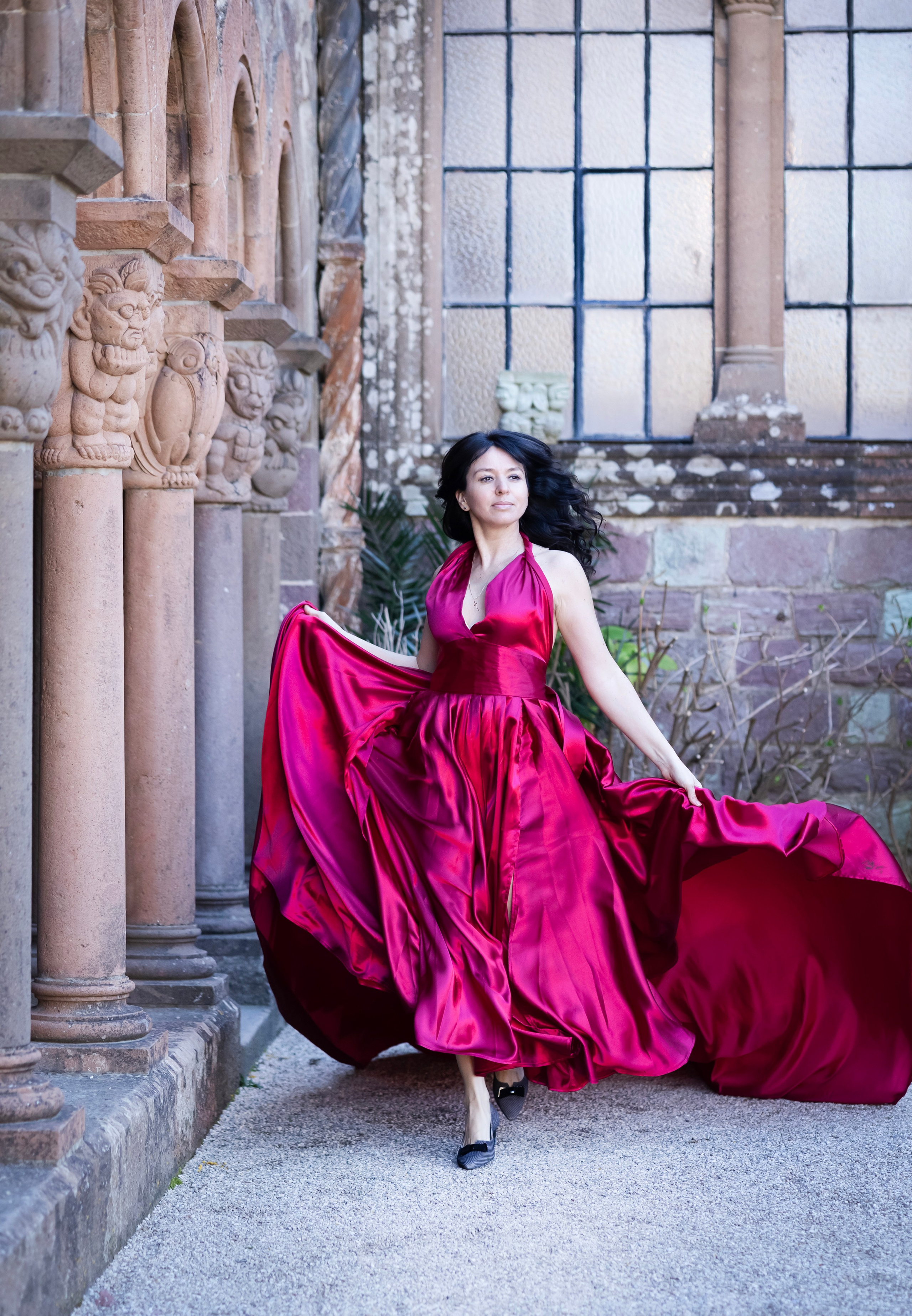 Long dresses shooting. Photographer in Munich