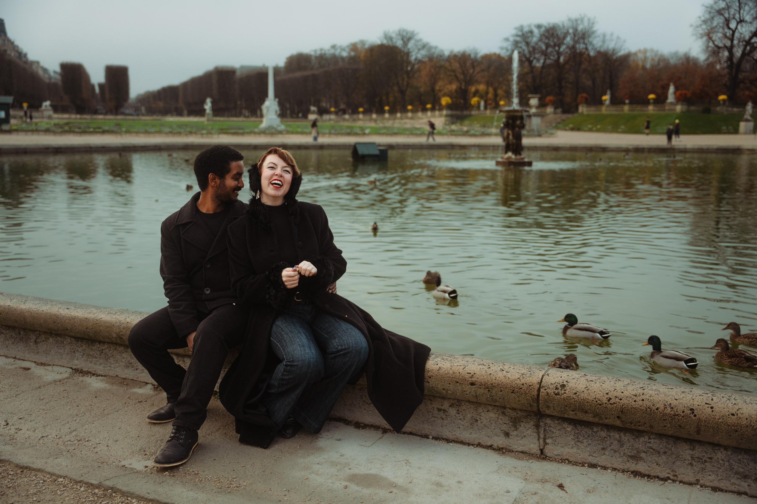 Coco & Nat — anniversary in Paris. Paris photographer — Polina Osipova