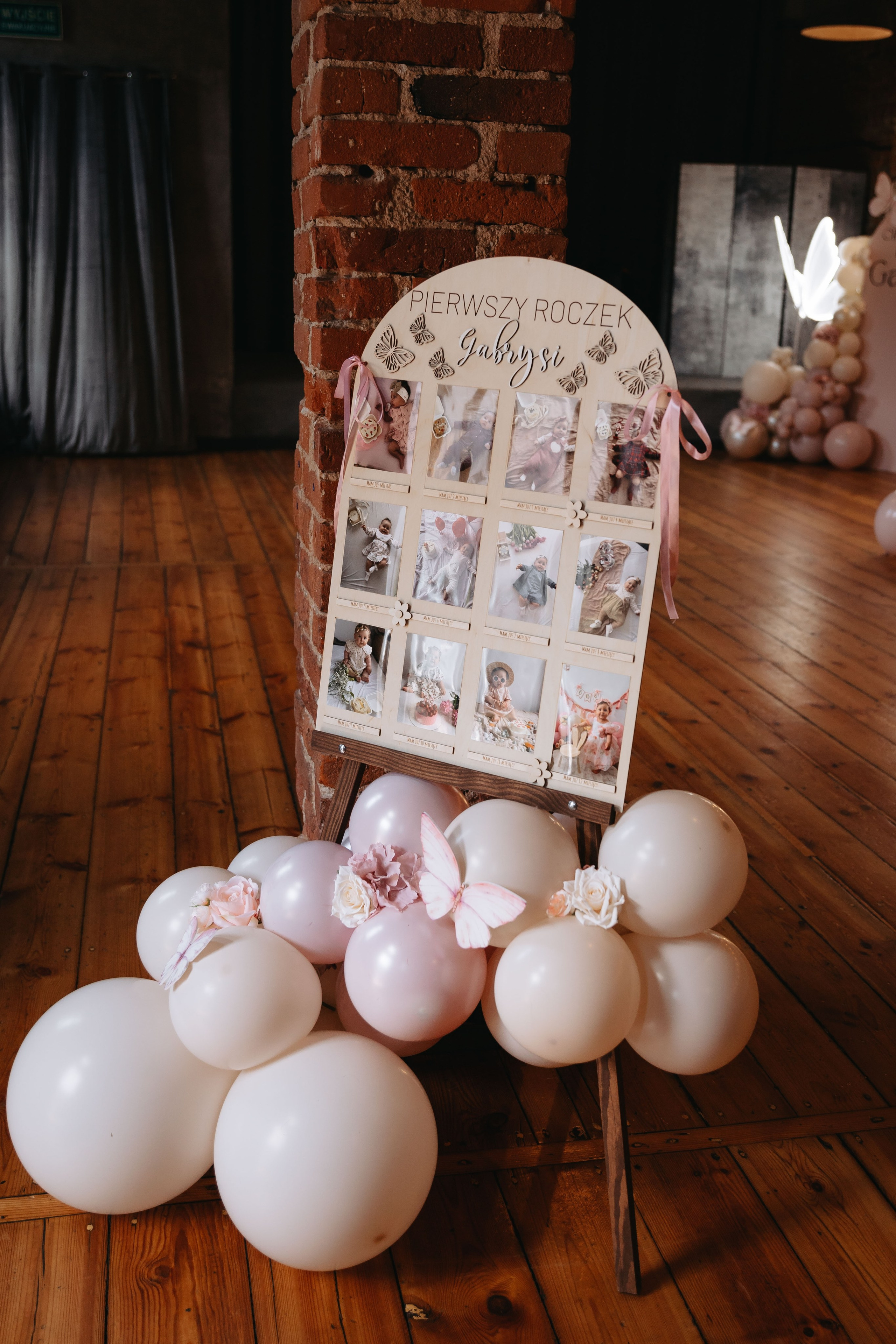 Chrzest Święty i roczek Gabrieli