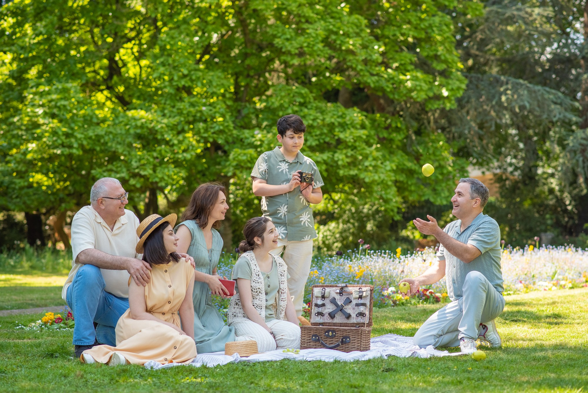 Séance photo famille nombreuse Hauts-de-France