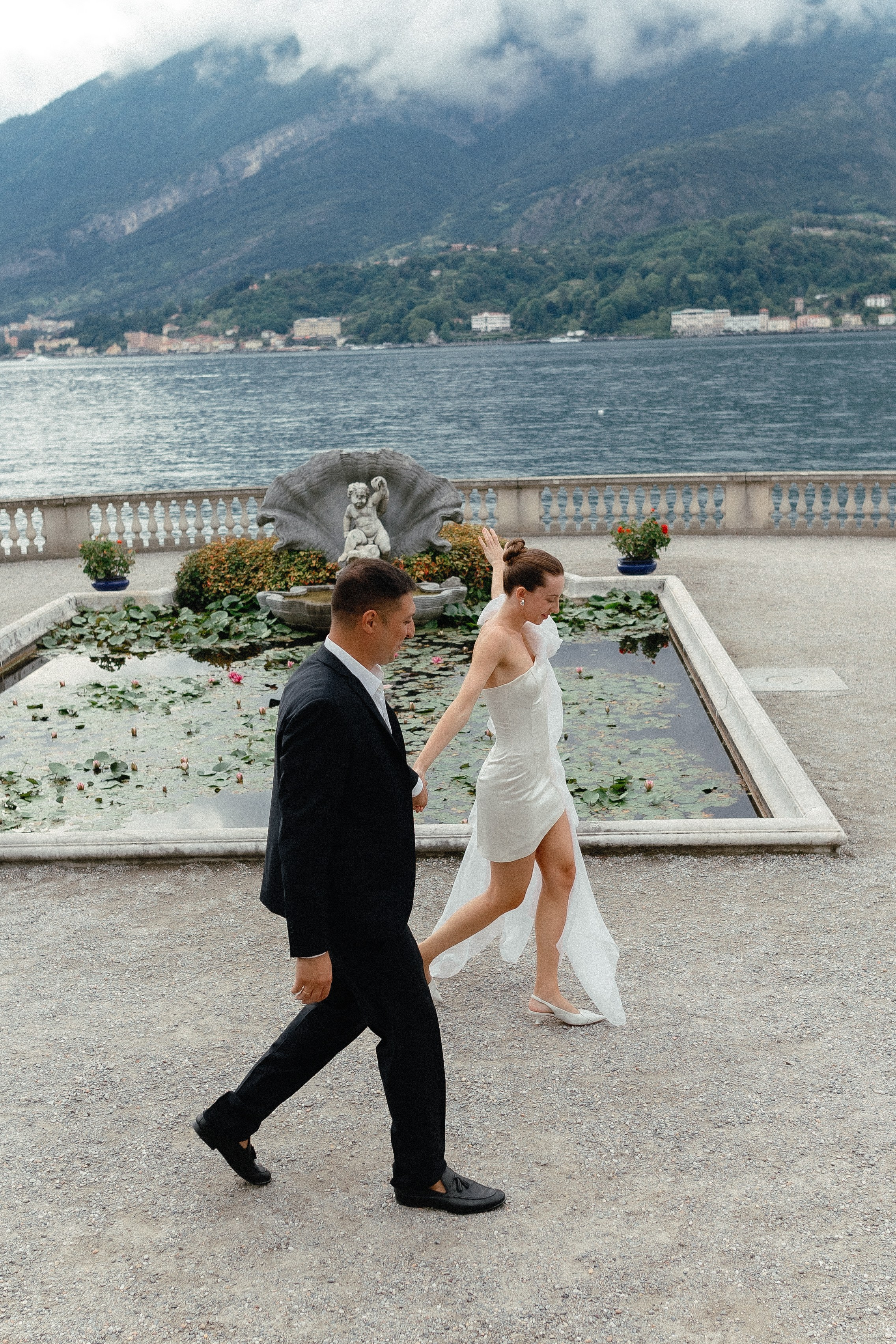 Anastasia & Sergey, Villa Melzi, Bellagio. Фотограф в Милане Анна Линник