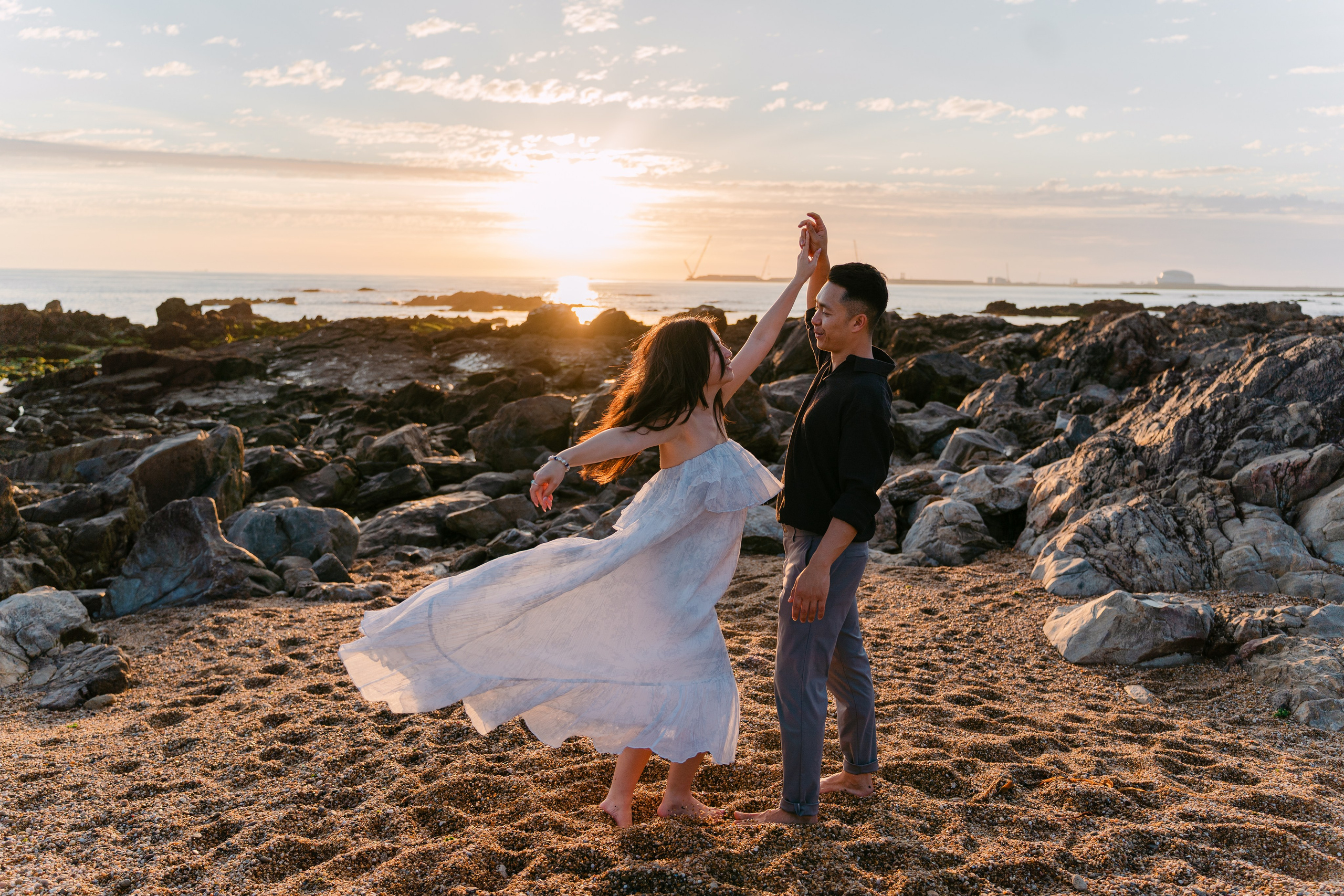 Wedding Proposal at Praia do Molhe