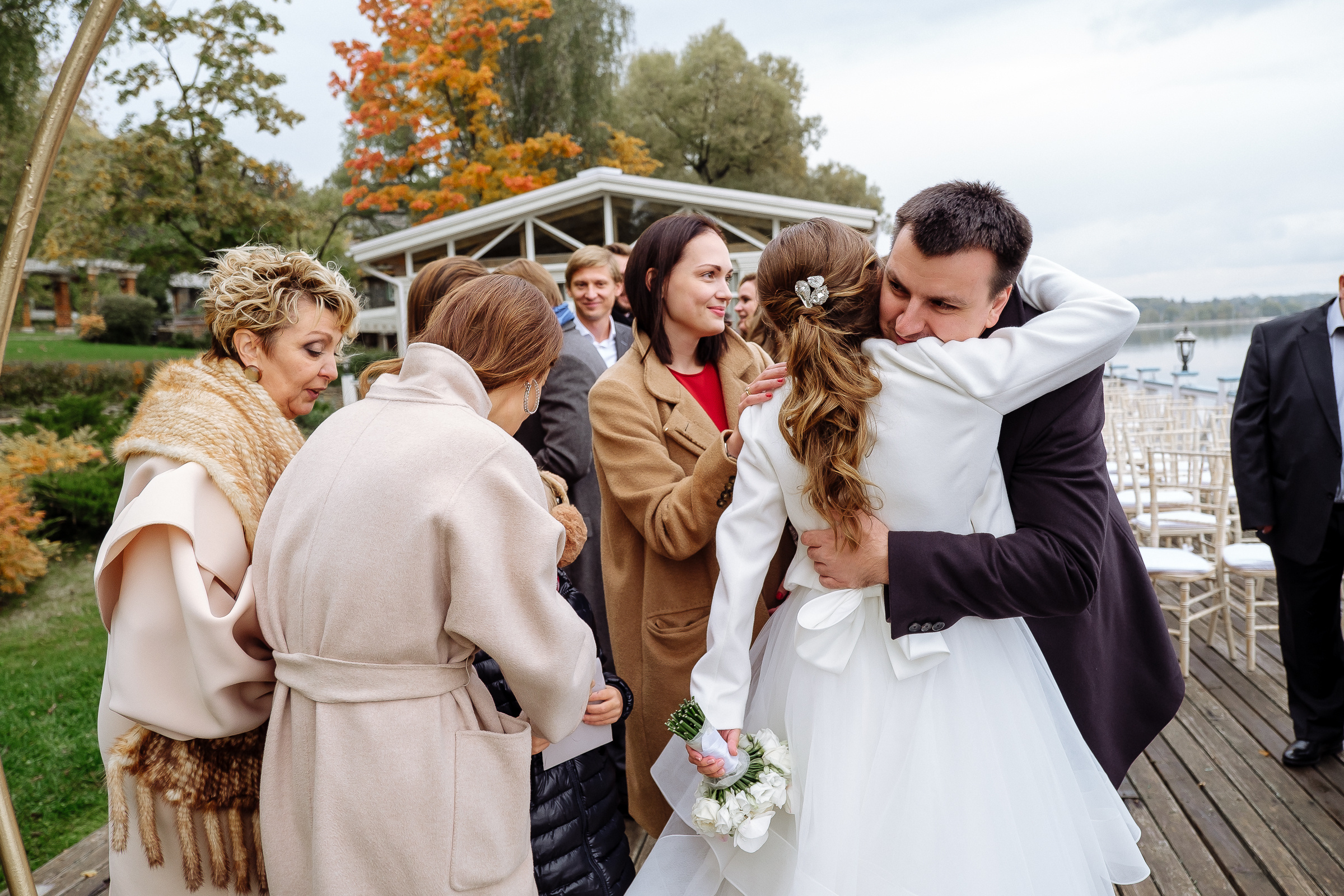 Family congratulations, by Tanya Bodgan, Bude wedding photography.
