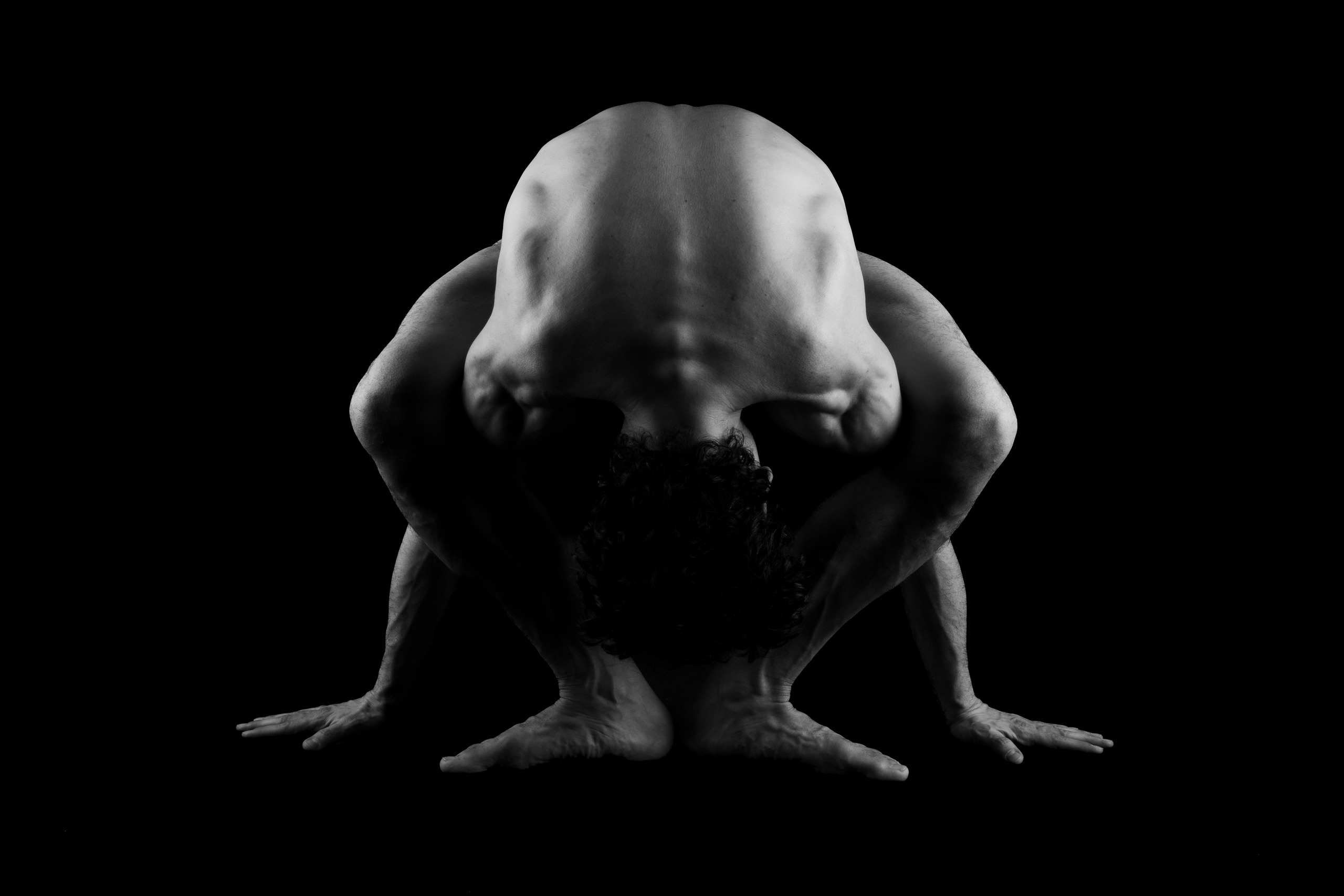 Body in Black II. Ballet and artistic photographer in Prague Francesco Sanvito