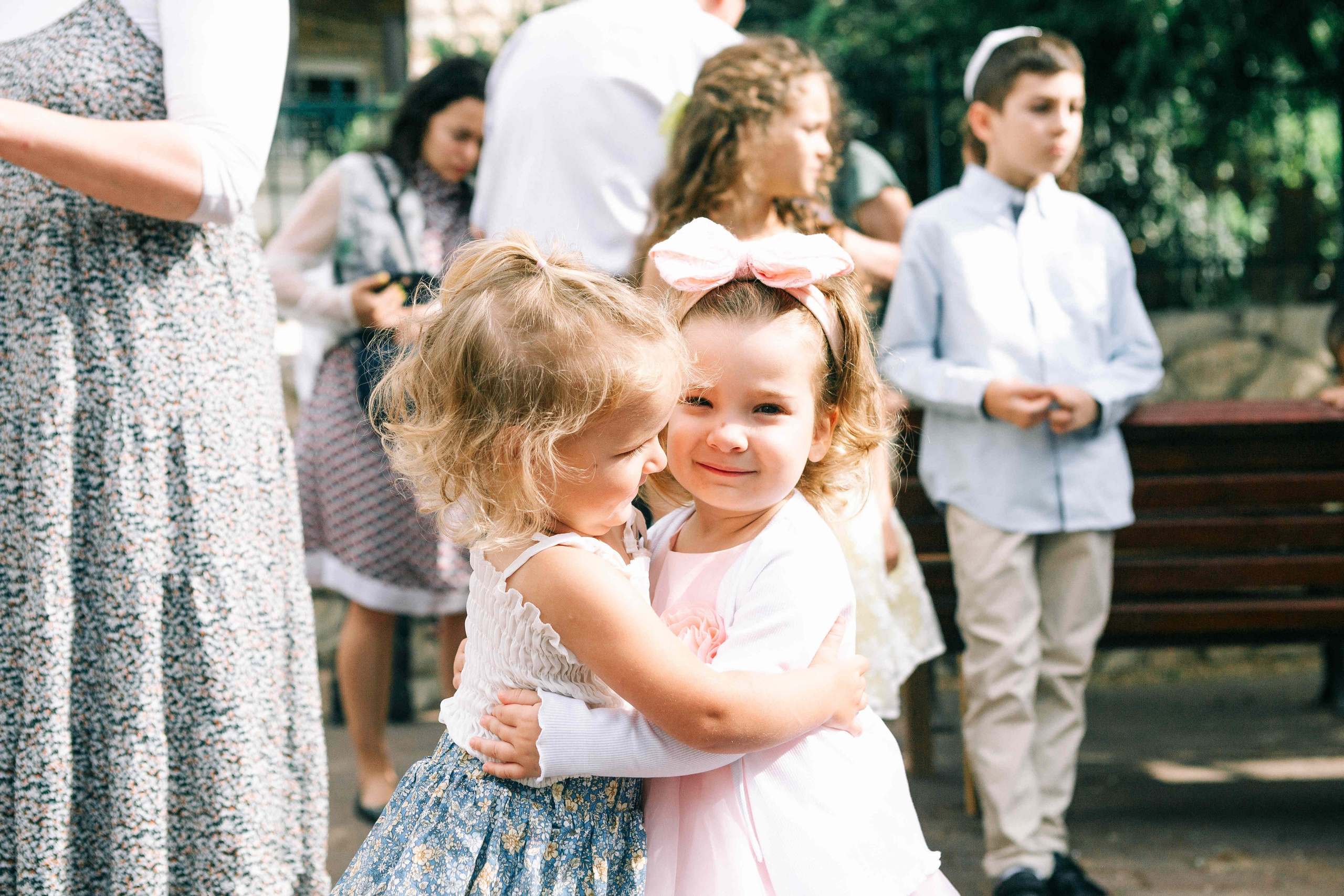 BRITH MILA IN THE SMALL SYNAGOGUE. PHOTOGRAPHER IN ISRAEL