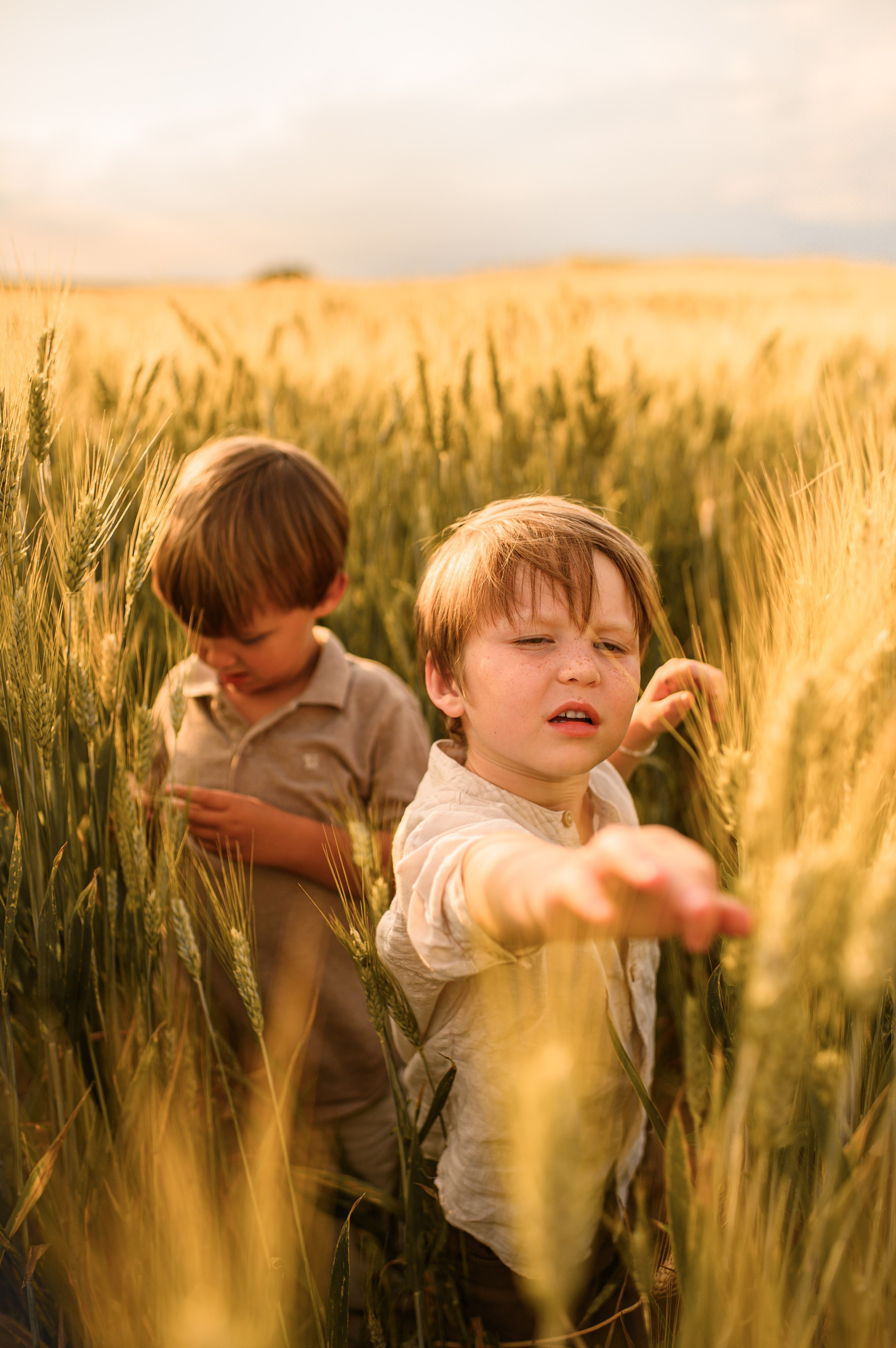 Wheat fields. Семейная, детская, портретная и предметная фотосъемка в Салониках
