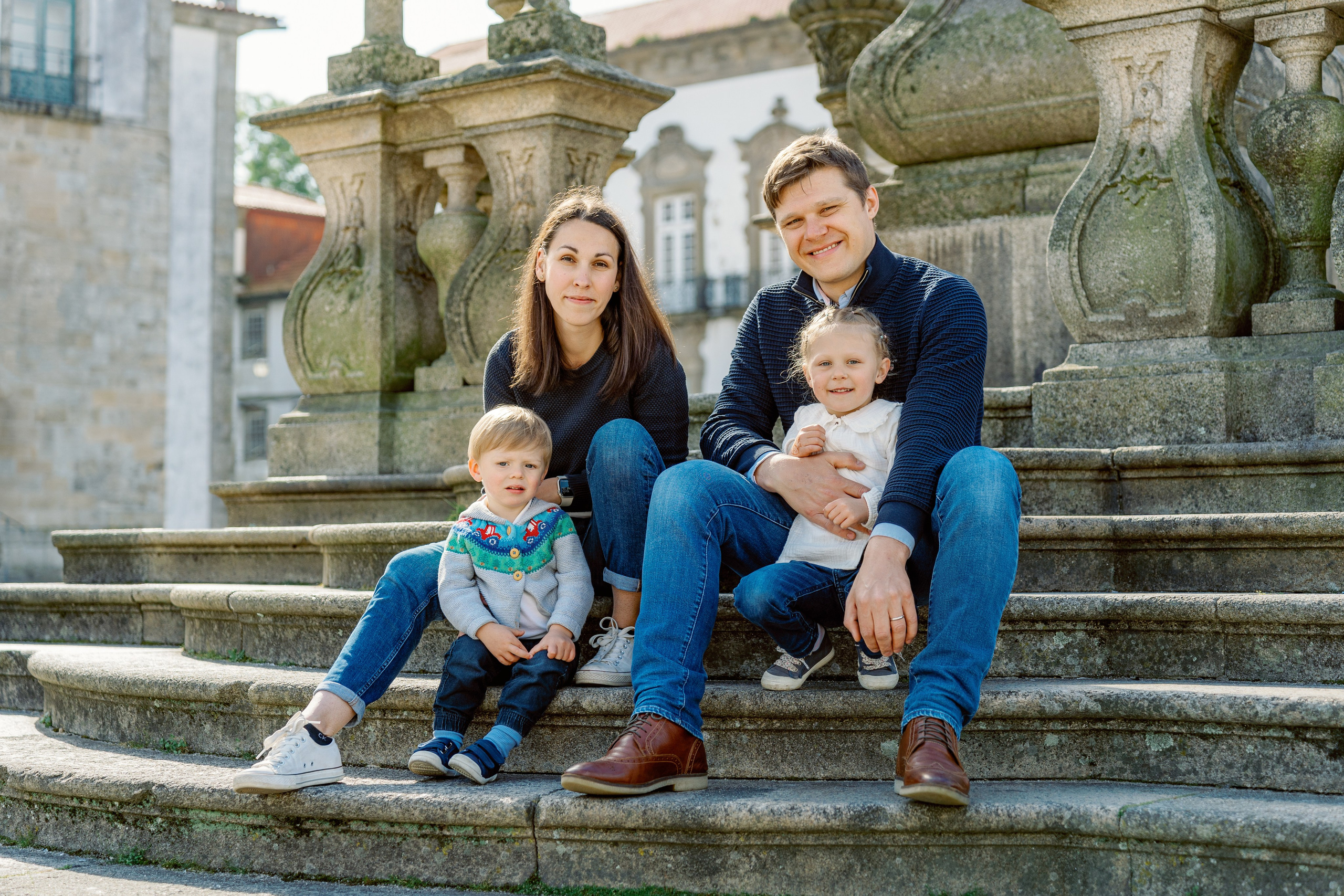 Семейная фотосессия в Порту. Фотограф в Португалии Полина Готовая