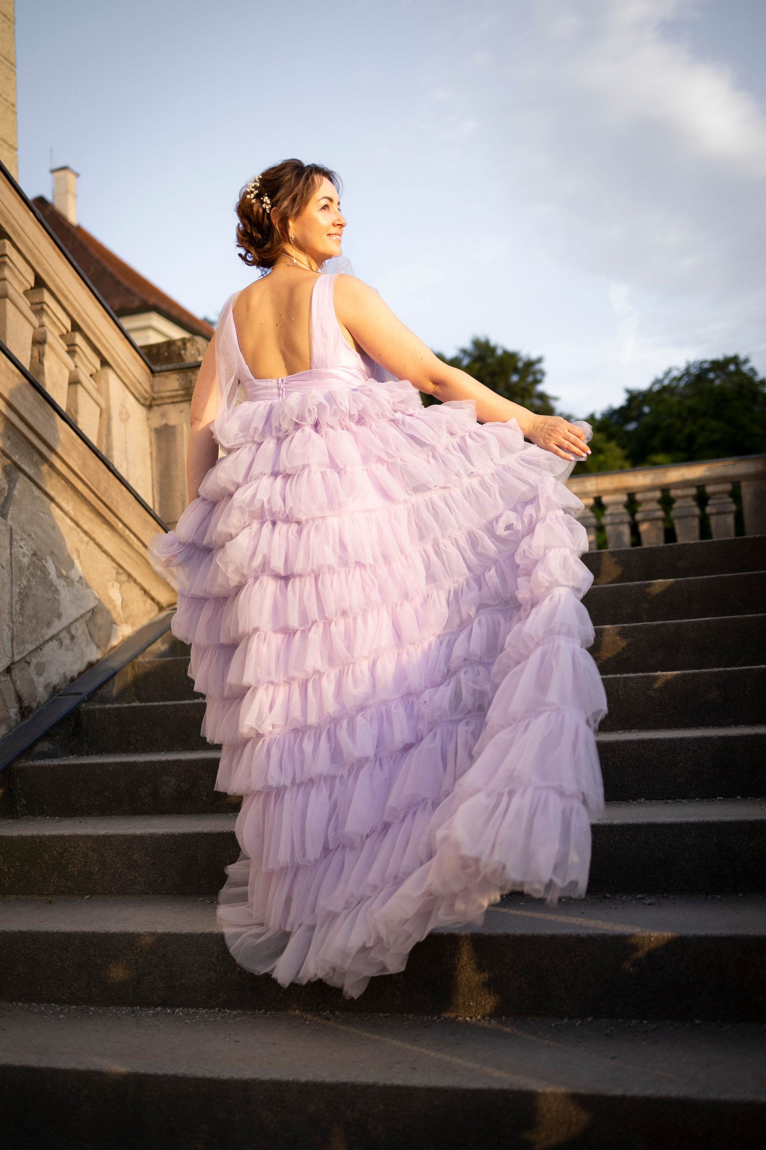 Long dresses shooting. Photographer in Munich