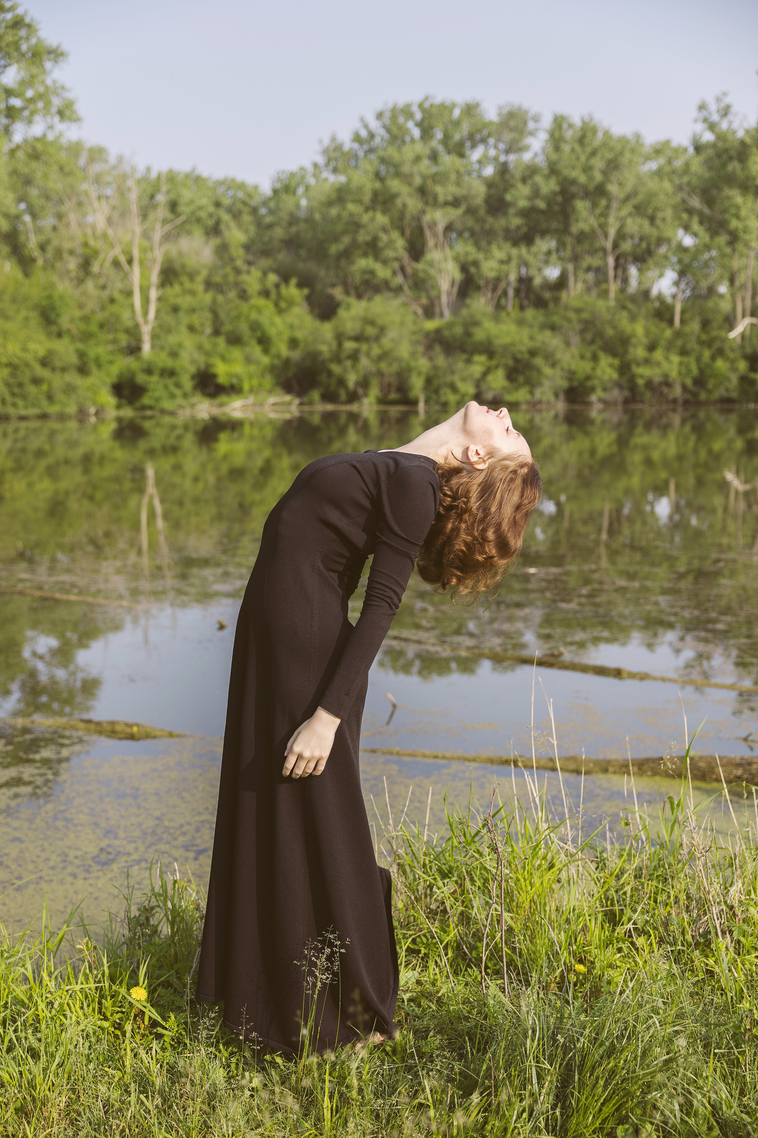 Morning lagoons for Anastasiya. Family Lifestyle Photography