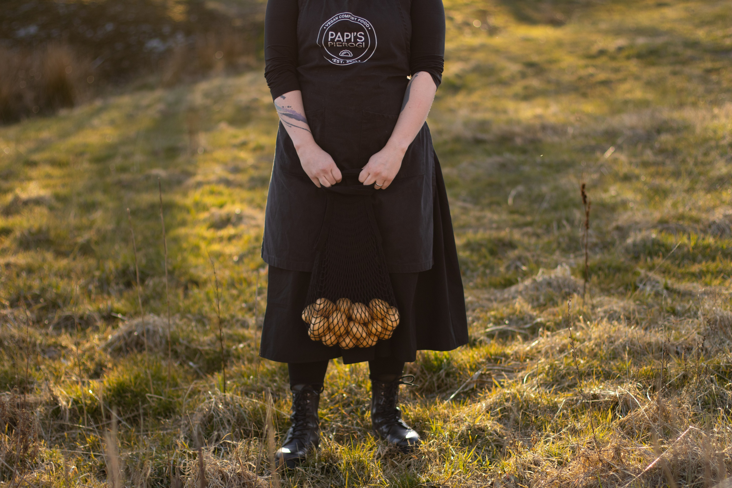 Papis Pierogi — vegan-comfort food. Photographer in Gothenburg Aleksandra Stroganova