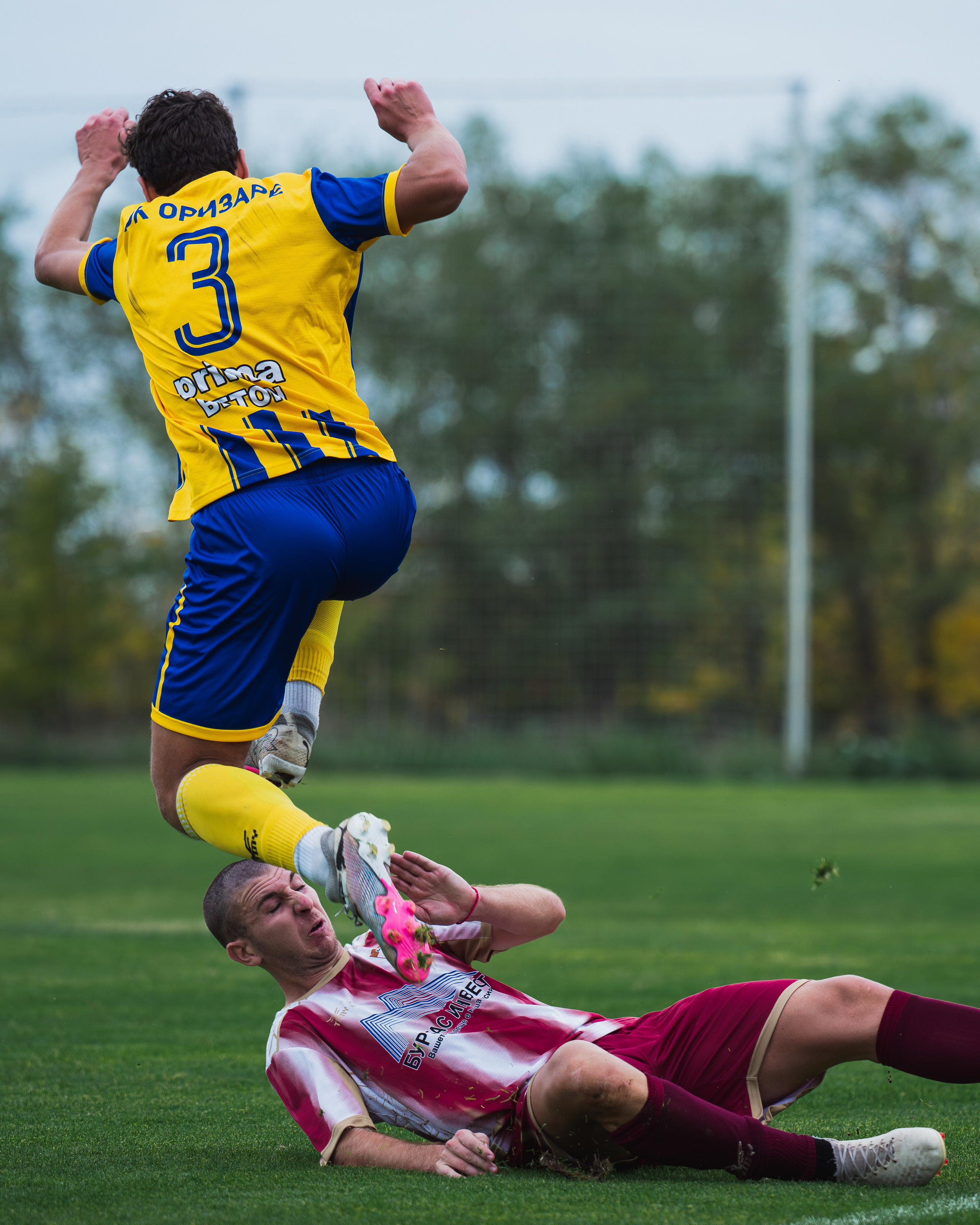 Football. Sports photography