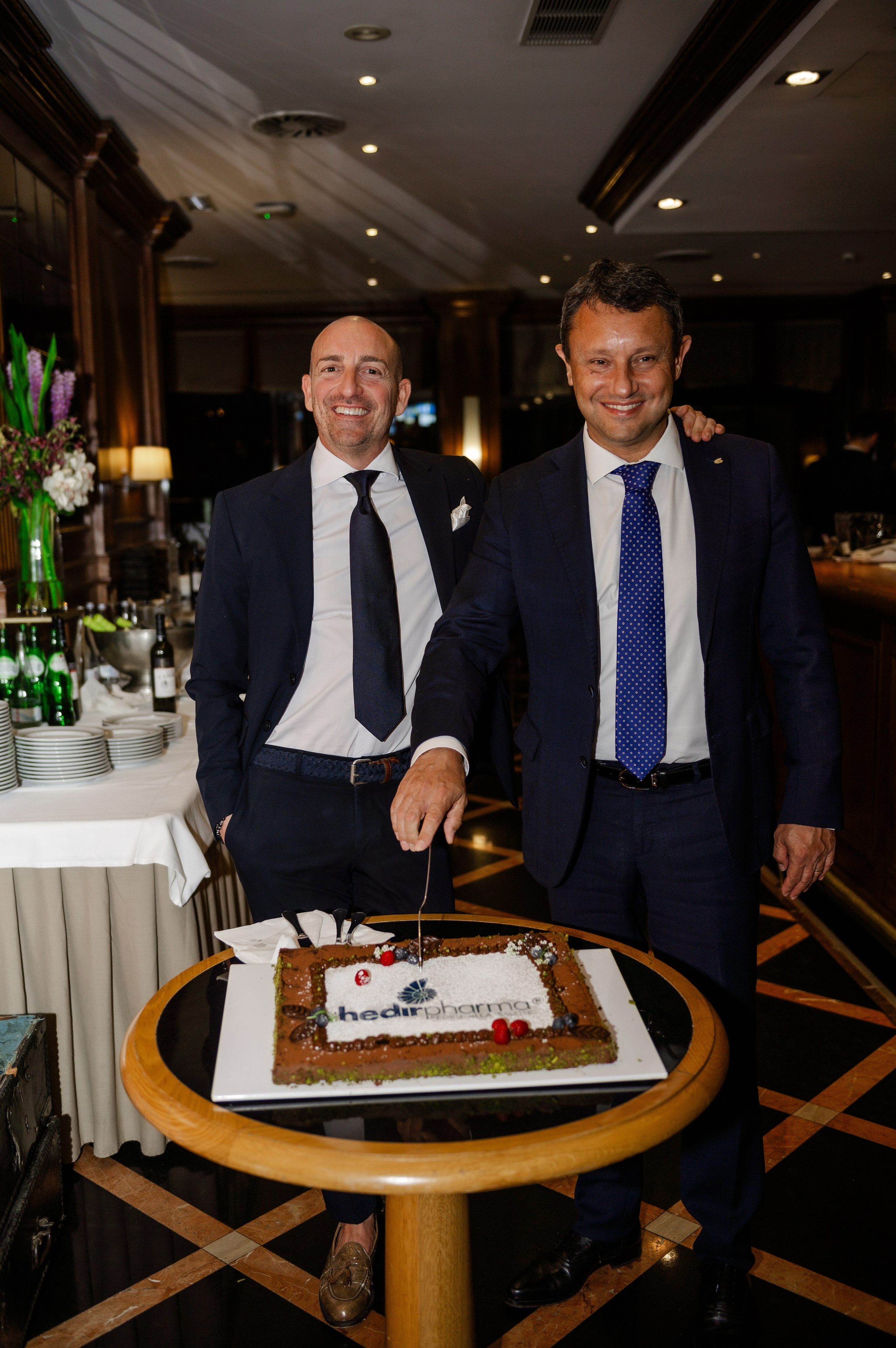 Corporate party at the restaurant — Pharma. Ваш фотограф в Лиссабоне — Анна Белова