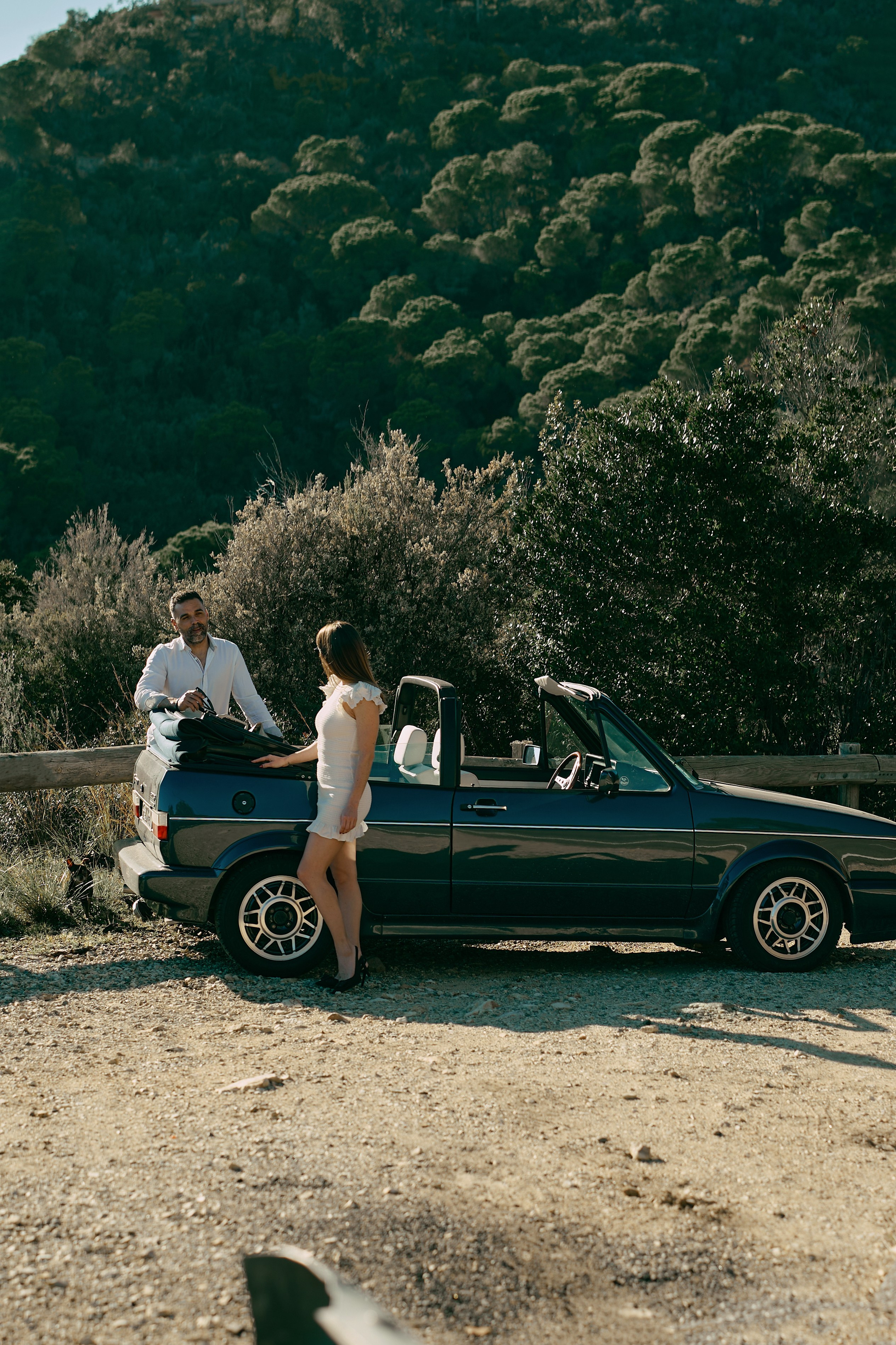 Дорога. Джоан и Елена. Photographer in Barcelona Spain Zhanna Zakharchenko