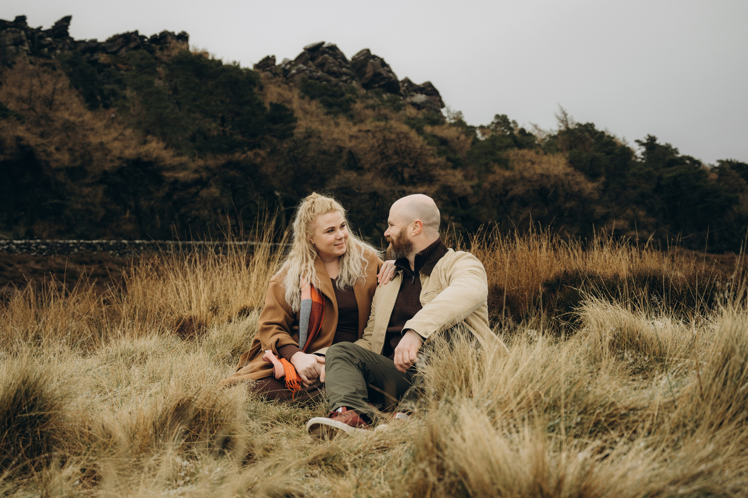 L & C in Peak District. Tania Gandrabur, photographer in West Midlands, England