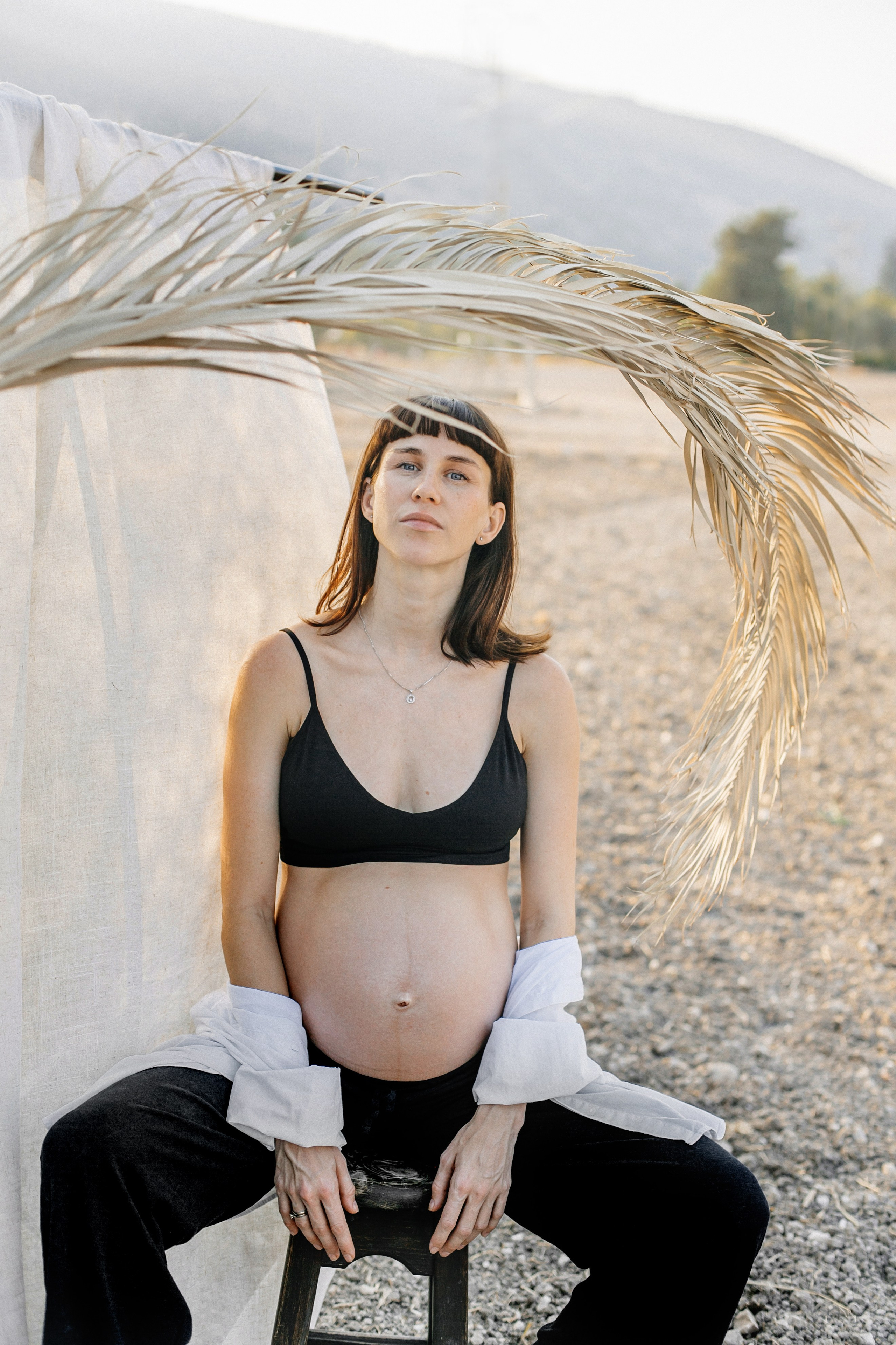 Kiryat Tivon field. Family photographer in Israel