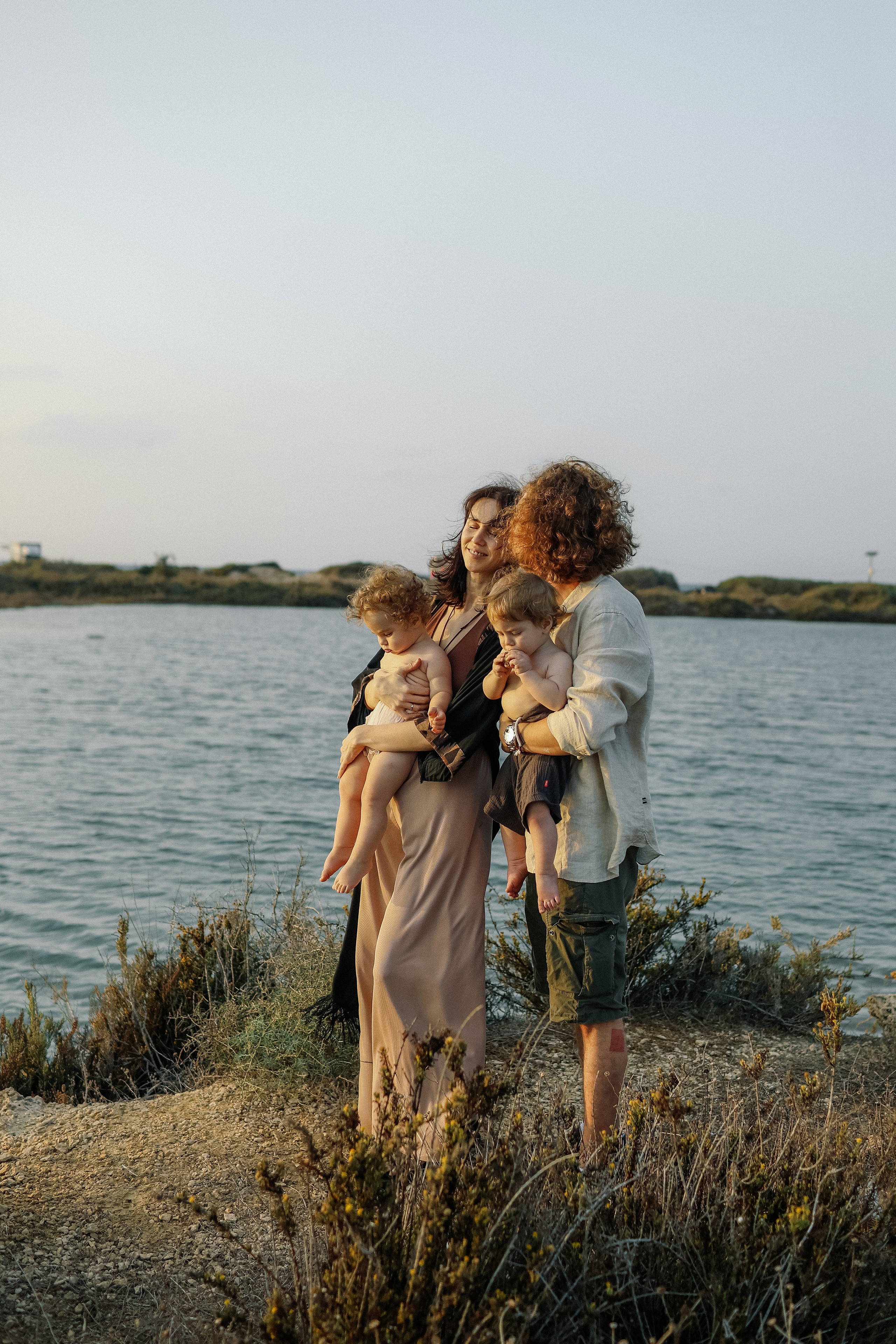 Little curls in Atlit. Family photographer in Israel