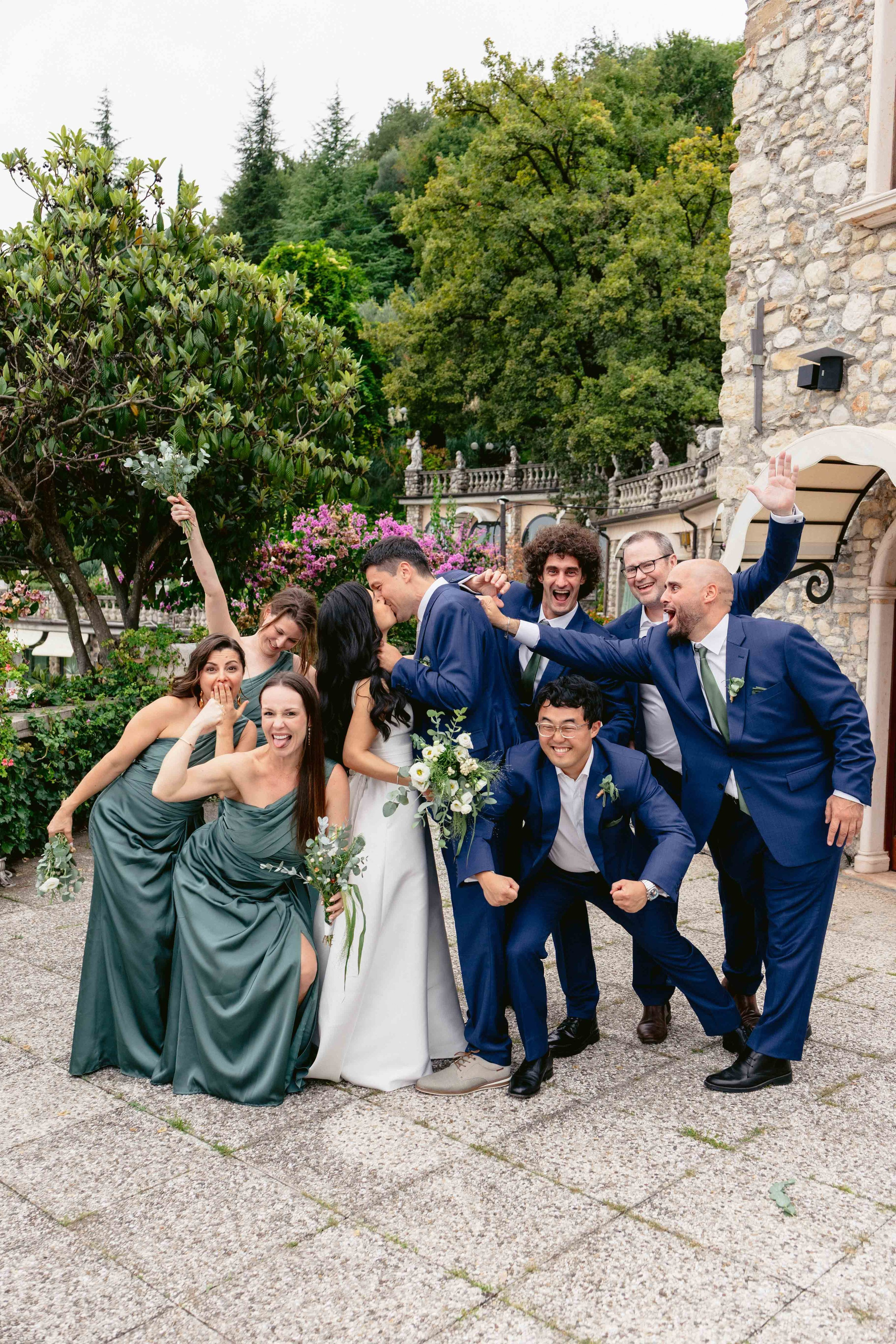 wedding at hotel ville montefiori