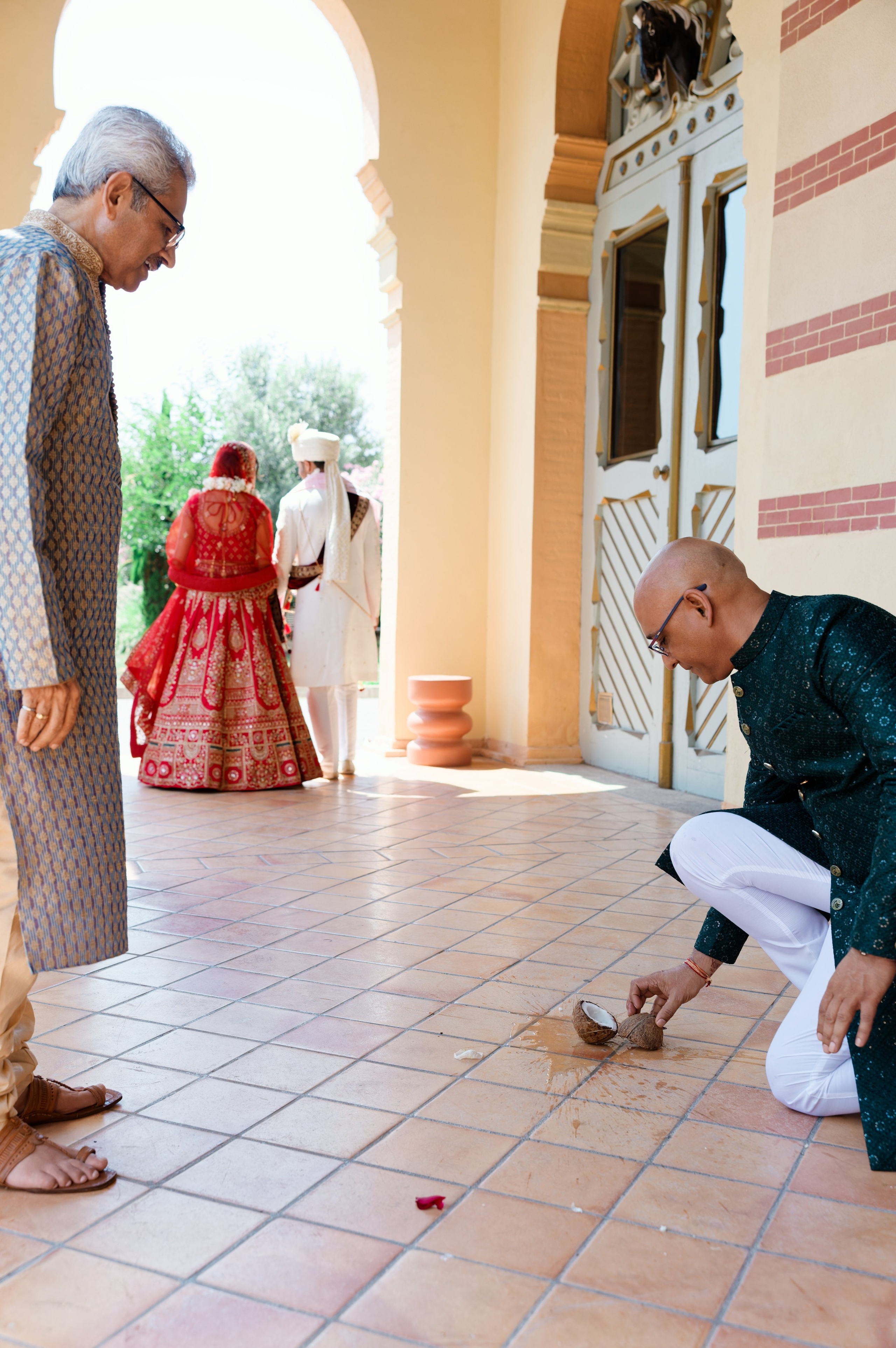 Indian wedding at Gran Villa Rosa, Barcelona