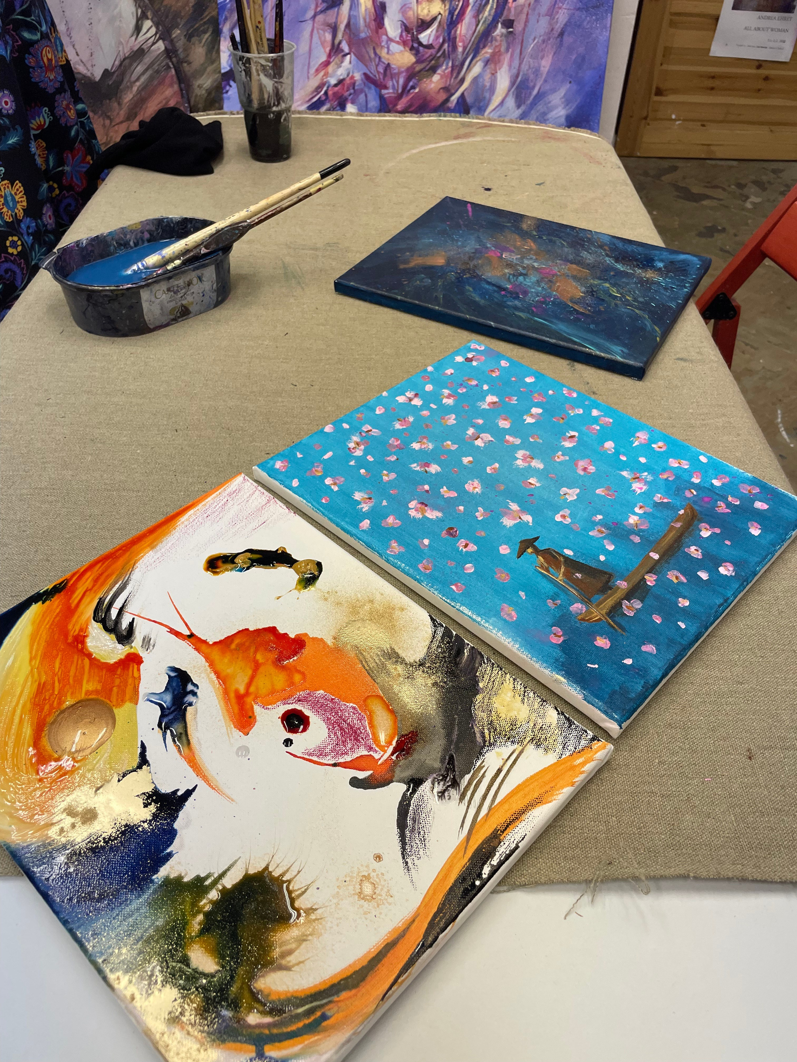 Skupinový workshop introspektivní malby. Dana Lišková — Empatická fotografka | Introspektivní umělkyně | Neurodivergentní koučka| Zakladatelka Artepy.cz