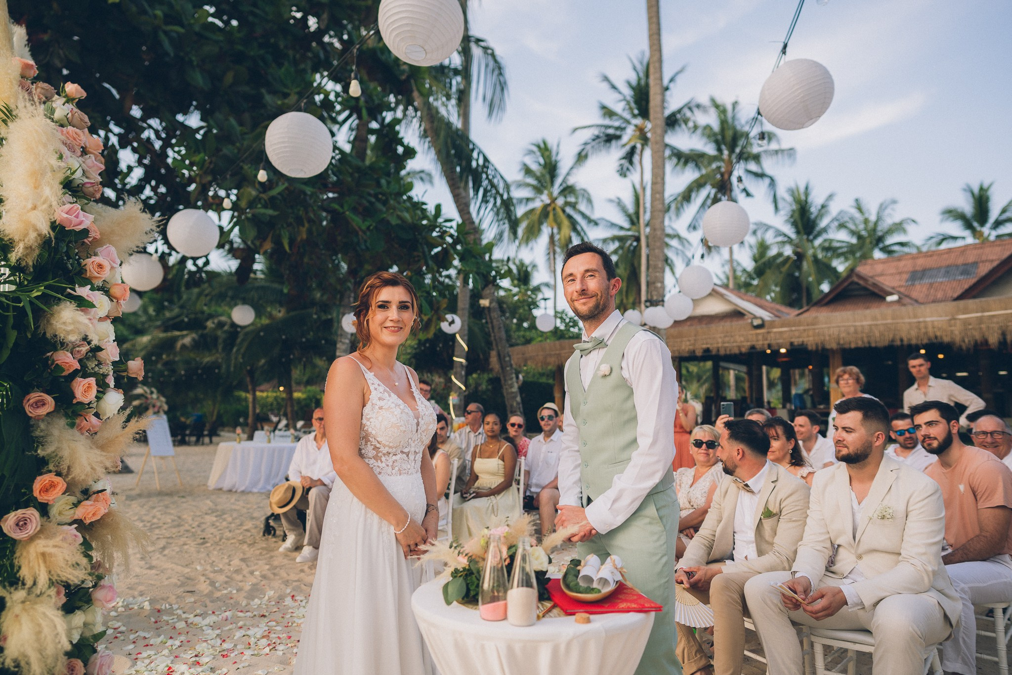 Chloe and Jimmy. Wedding on Koh Samui, Thailand