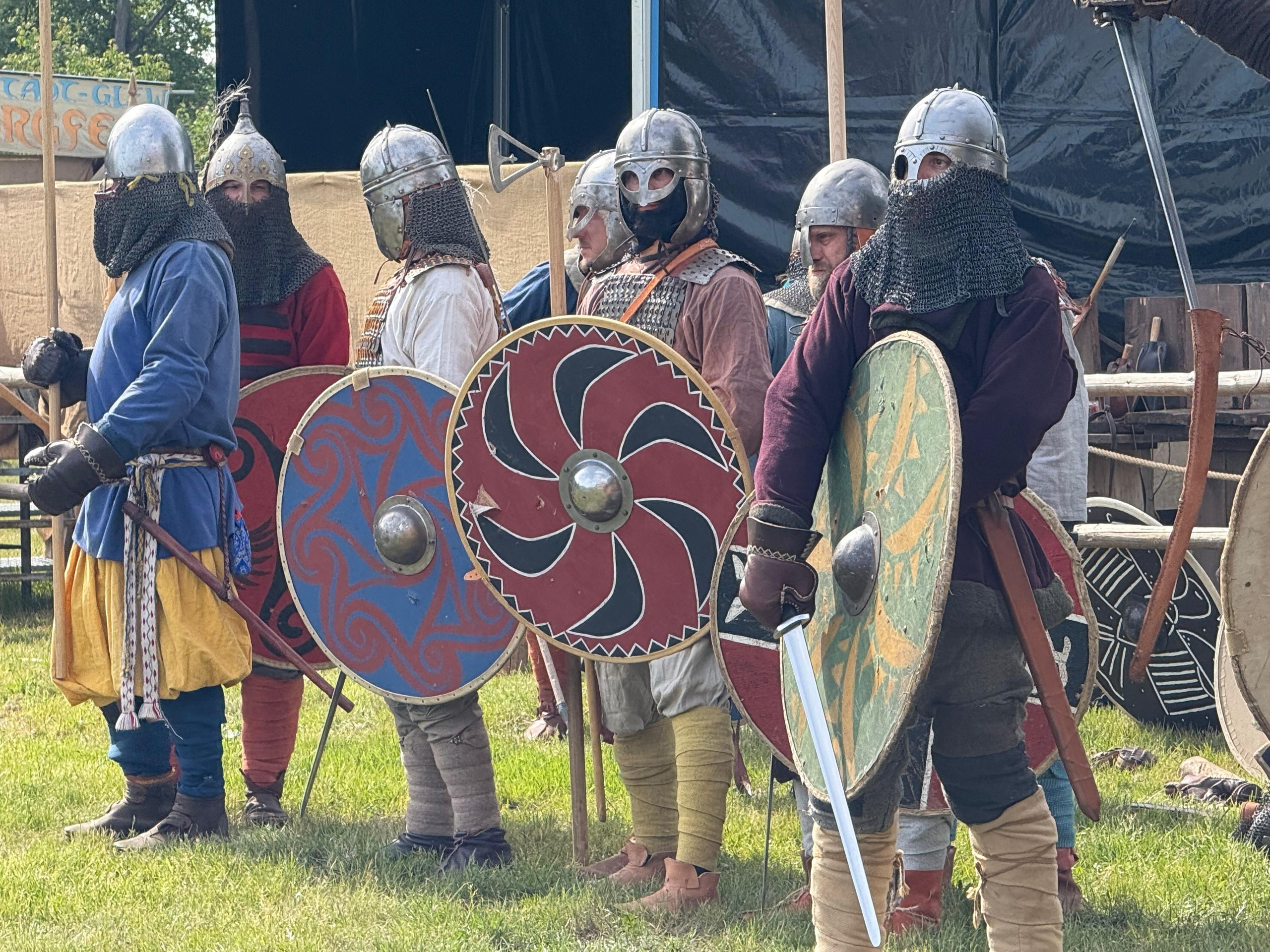 Фестиваль «Нойштадт» 2024 — клуб Нортман, реконструкция викингов в Германии. КРиС «Нортман»