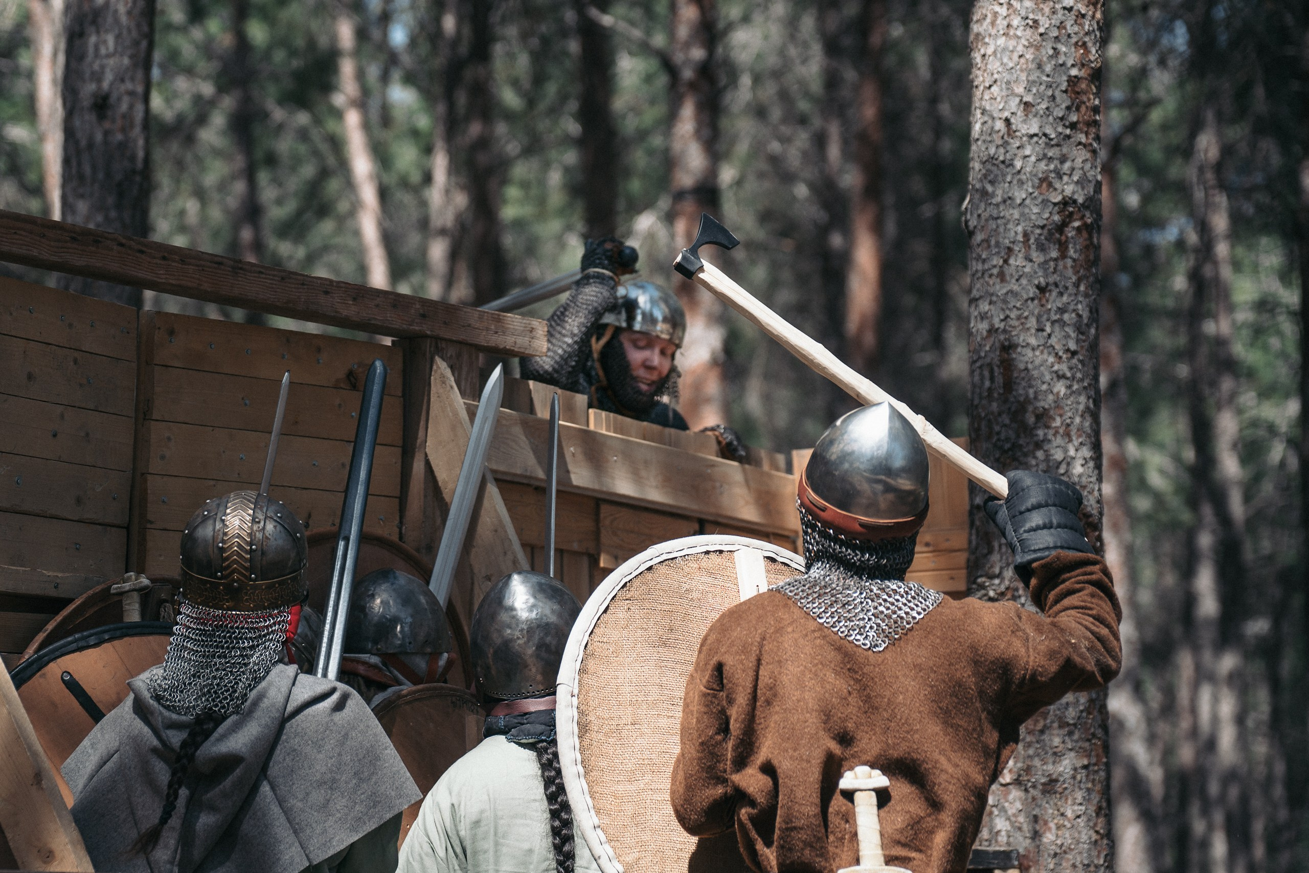 Чёрный Фьорд — реконструкция лагеря викингов | Клуб «Нортман». КРиС «Нортман»