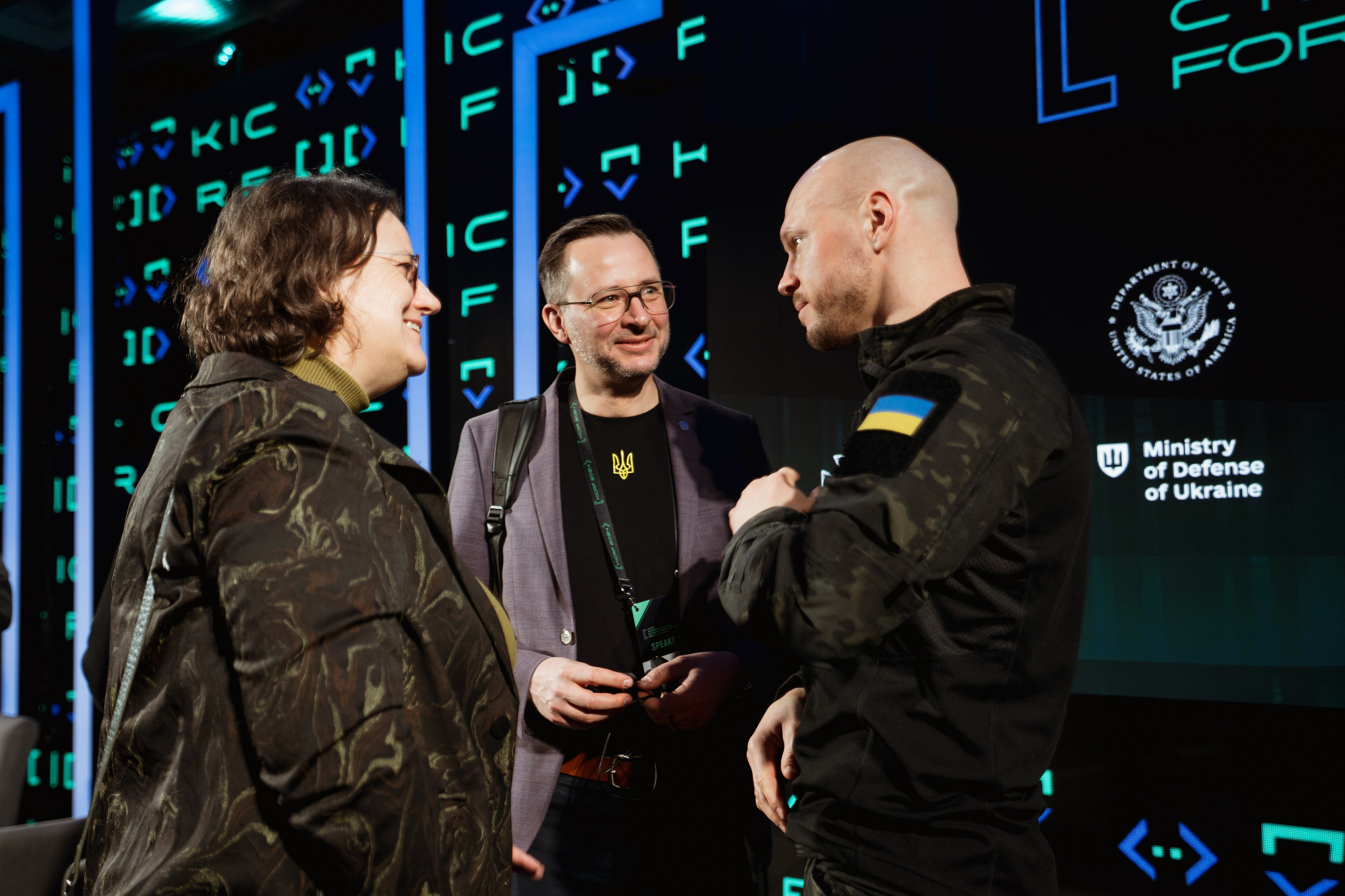 Cyber Resilience Forum. Kostiantyn Holinchenko. Reportage and portrait photographer