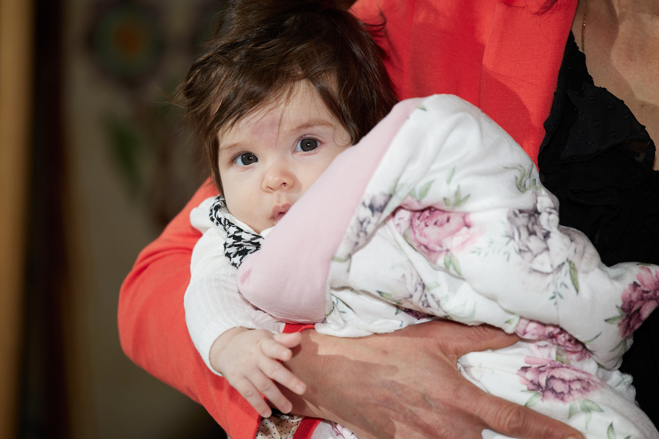 Sofia’s baptism. Product and food photographer in Brasov, Romania