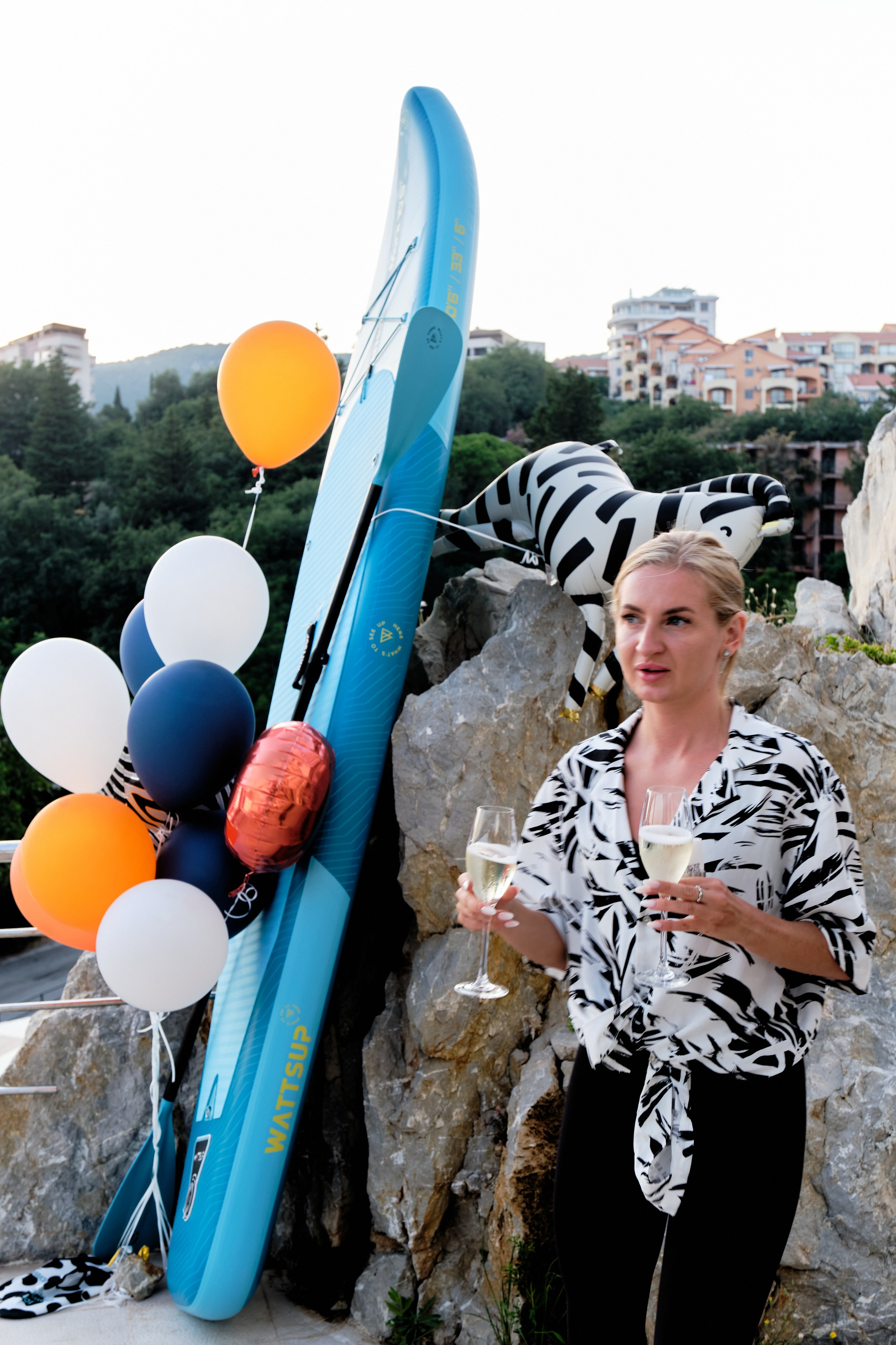 Photo report from the Zebra Restaurant’s birthday celebration. Becici, Montenegro. Photographer, photo artist Alena Novgorodtseva