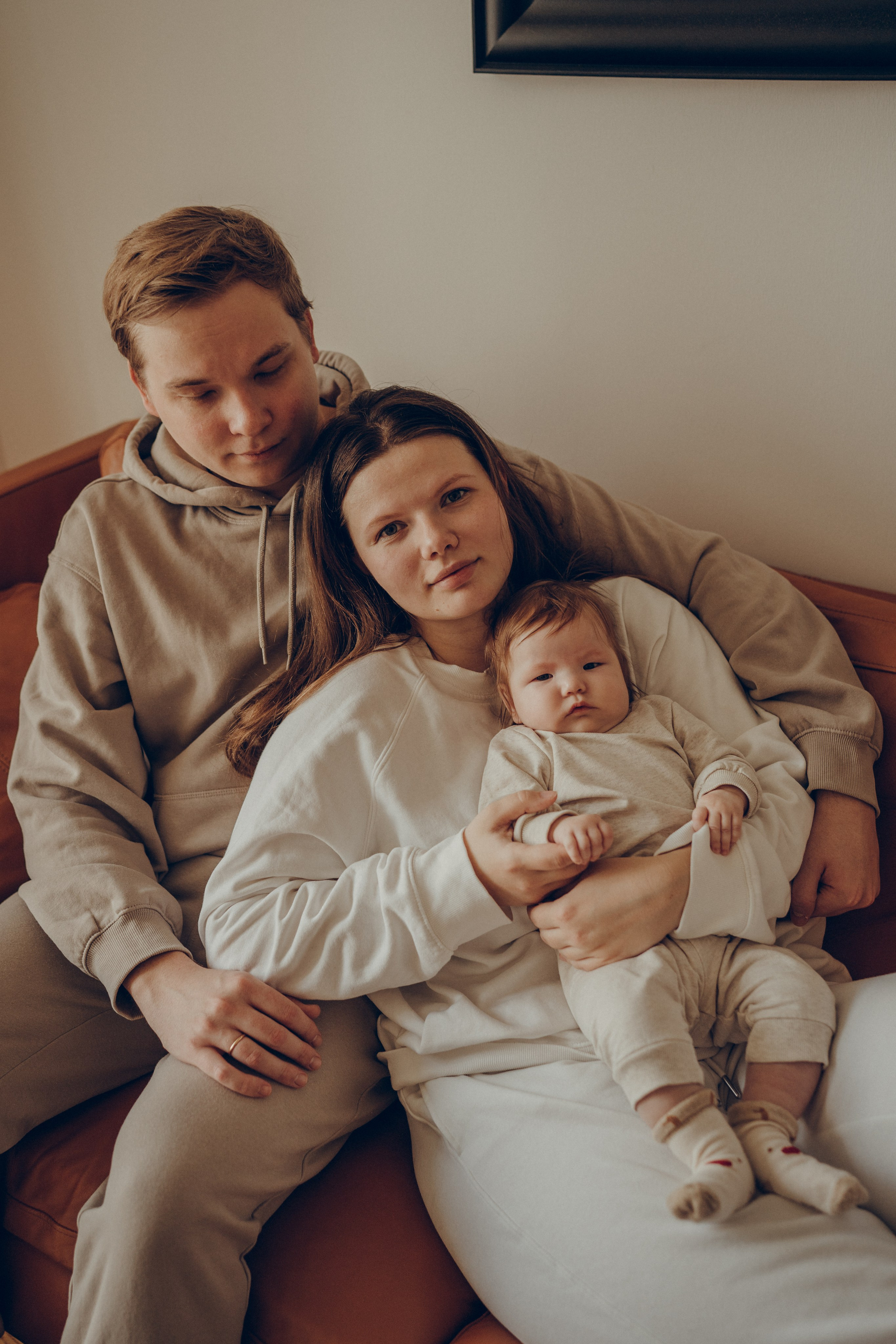 Семейная с младенцем. Фотограф Москва Ларина Юлия